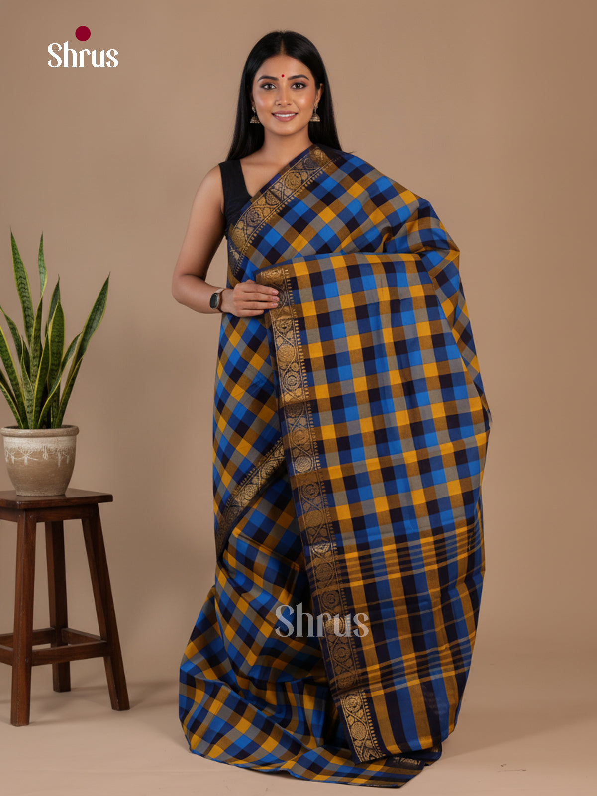 Chettinad Cotton Saree - EFS15250 - Shop on Shrus.com