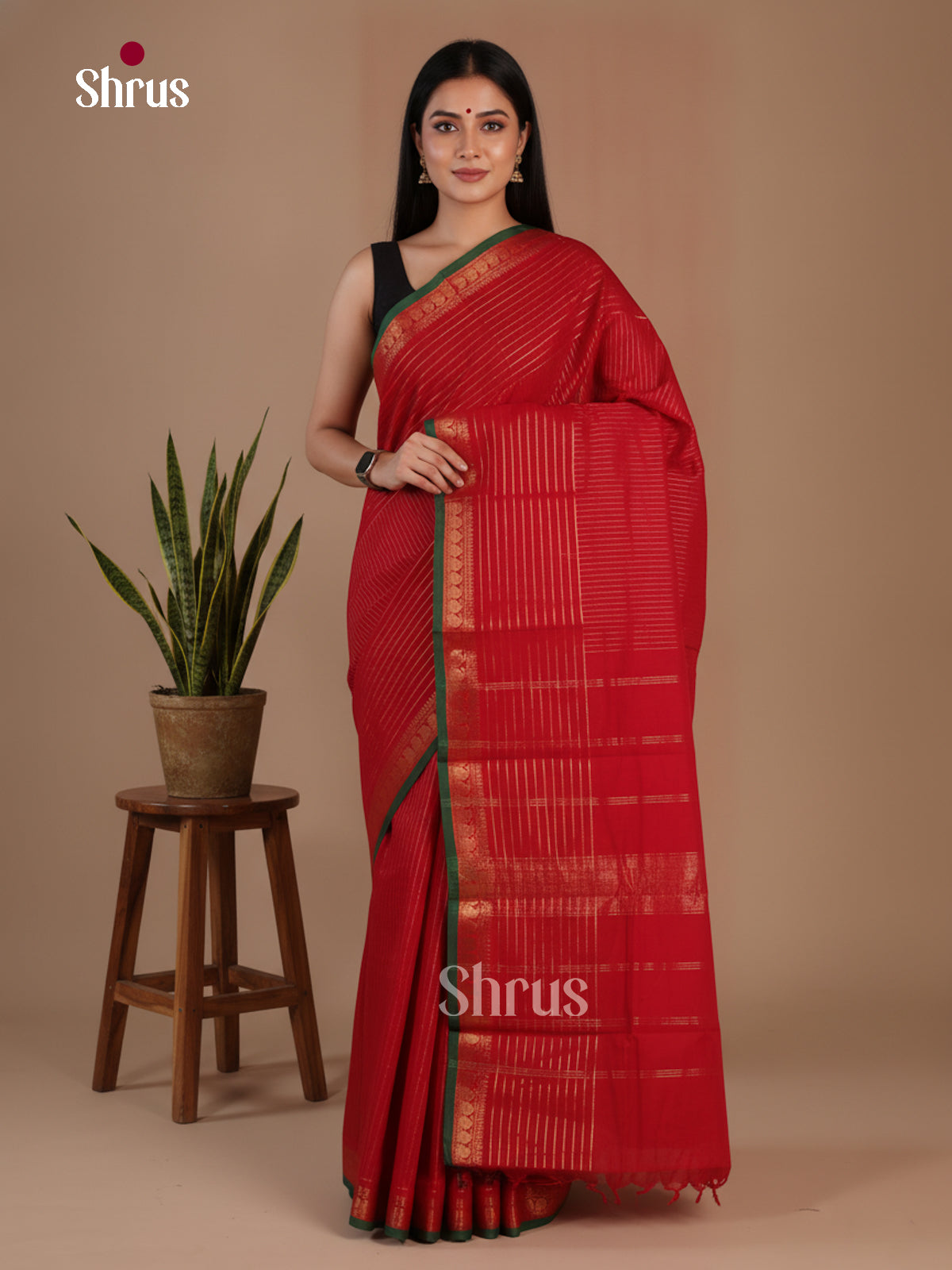 Chettinad Cotton Saree - EFS16006 - Shop on Shrus.com