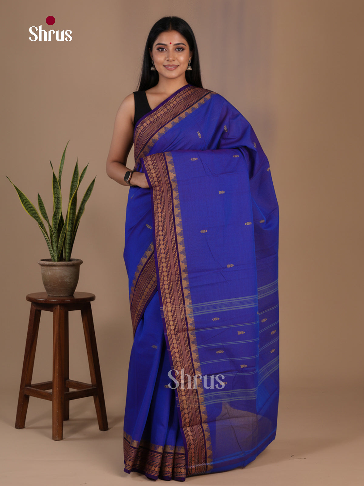 Chettinad Cotton Saree - EFS16041 - Shop on Shrus.com