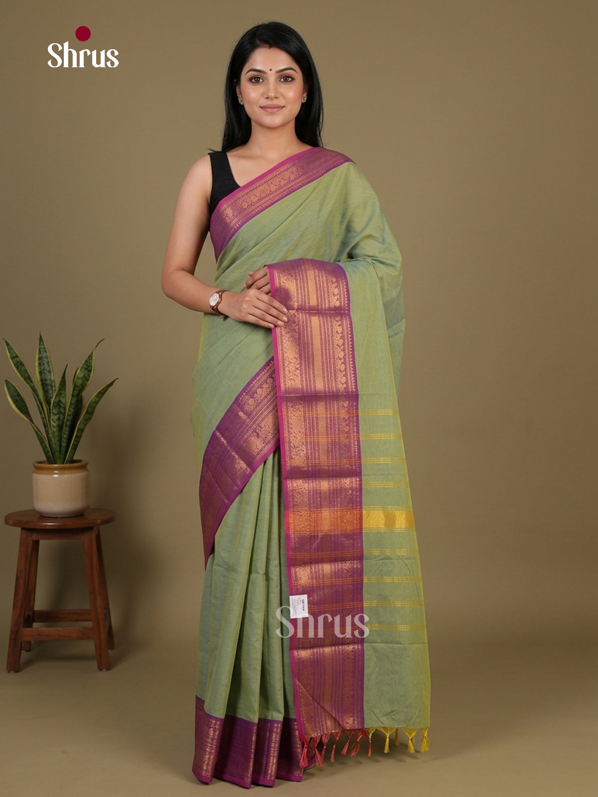 Chettinad Cotton Saree - EFS16076