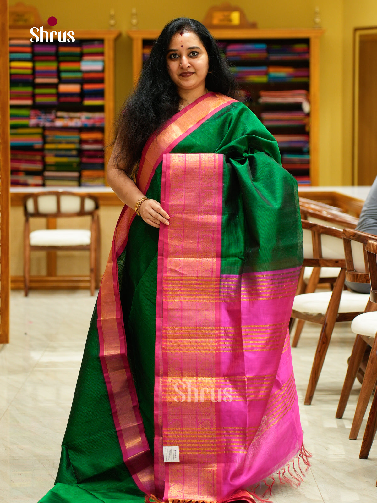 Silk Cotton Saree - EFS16104 - Shop on Shrus.com