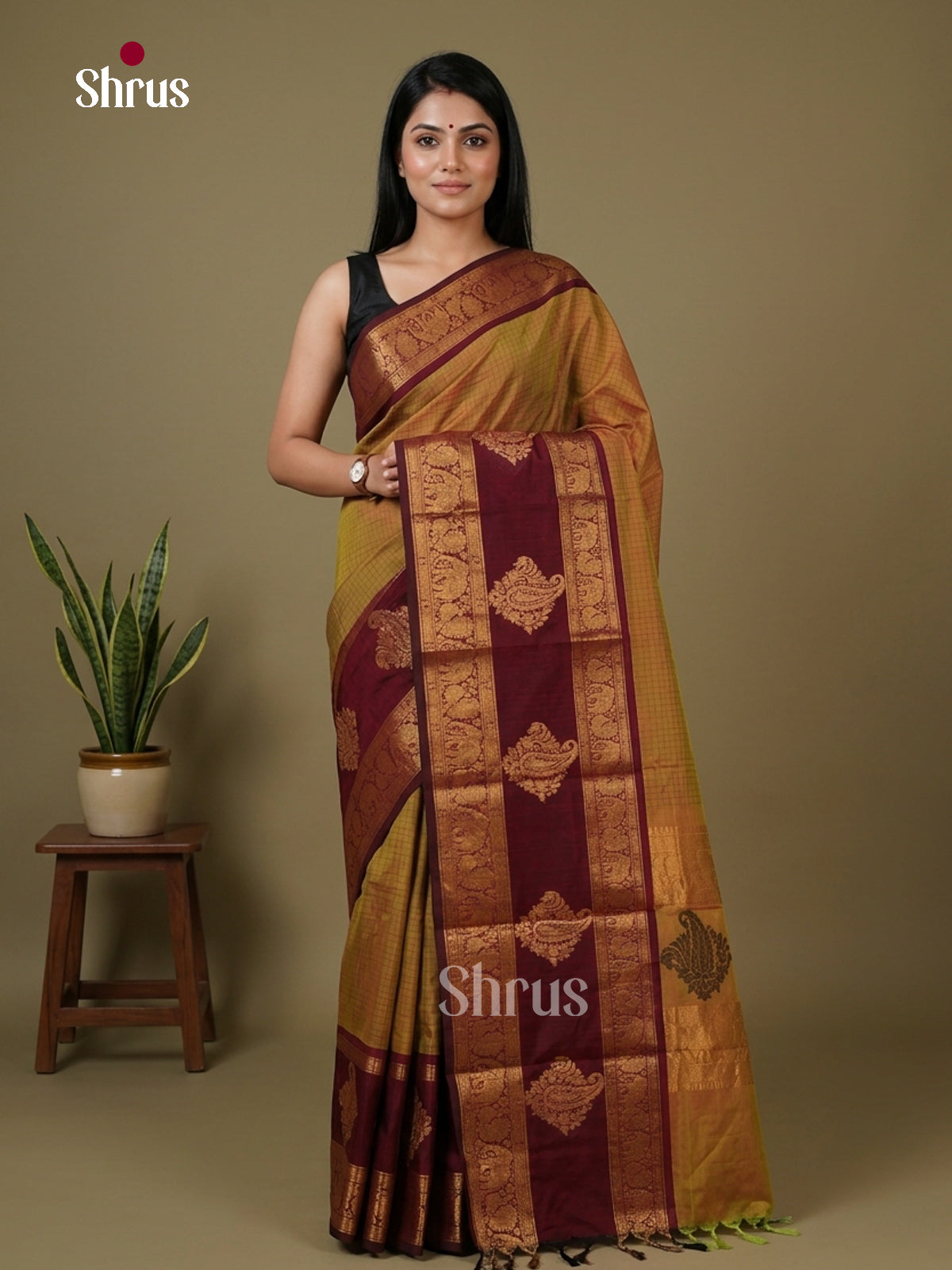 Chettinad Cotton Saree - EFS16136 - Shop on Shrus.com