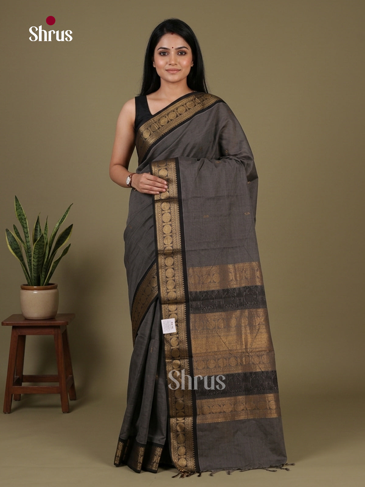 Chettinad Cotton Saree - EFS17006 - Shop on Shrus.com