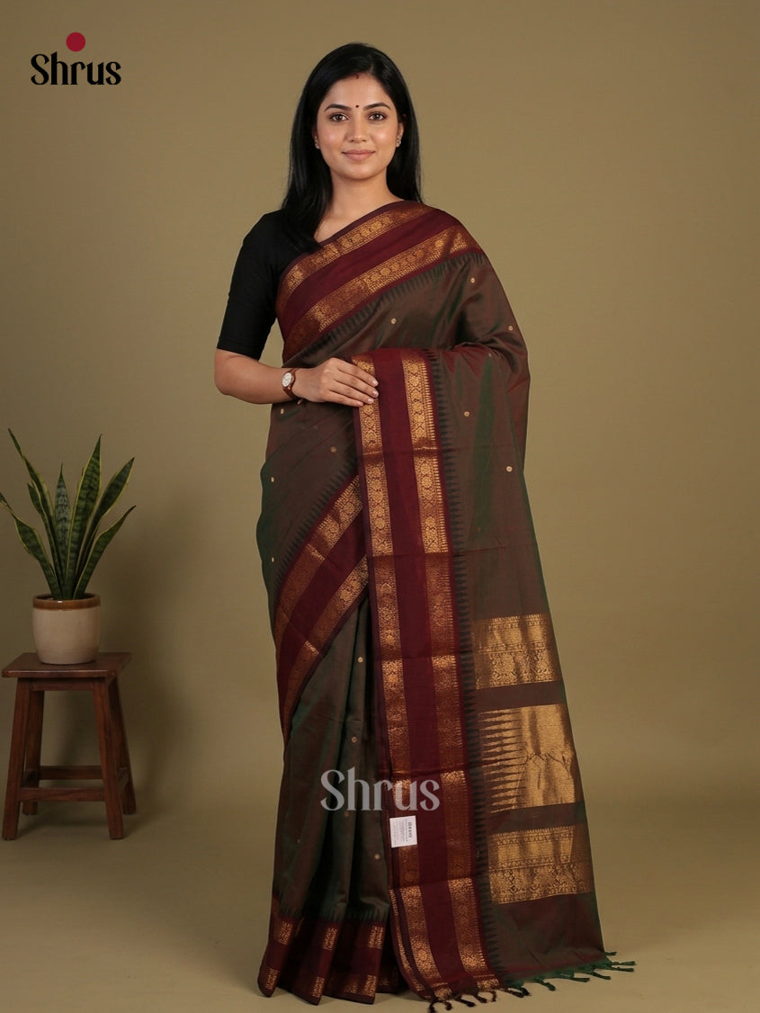 Chettinad Cotton Saree - EFS17039 - Shop on Shrus.com