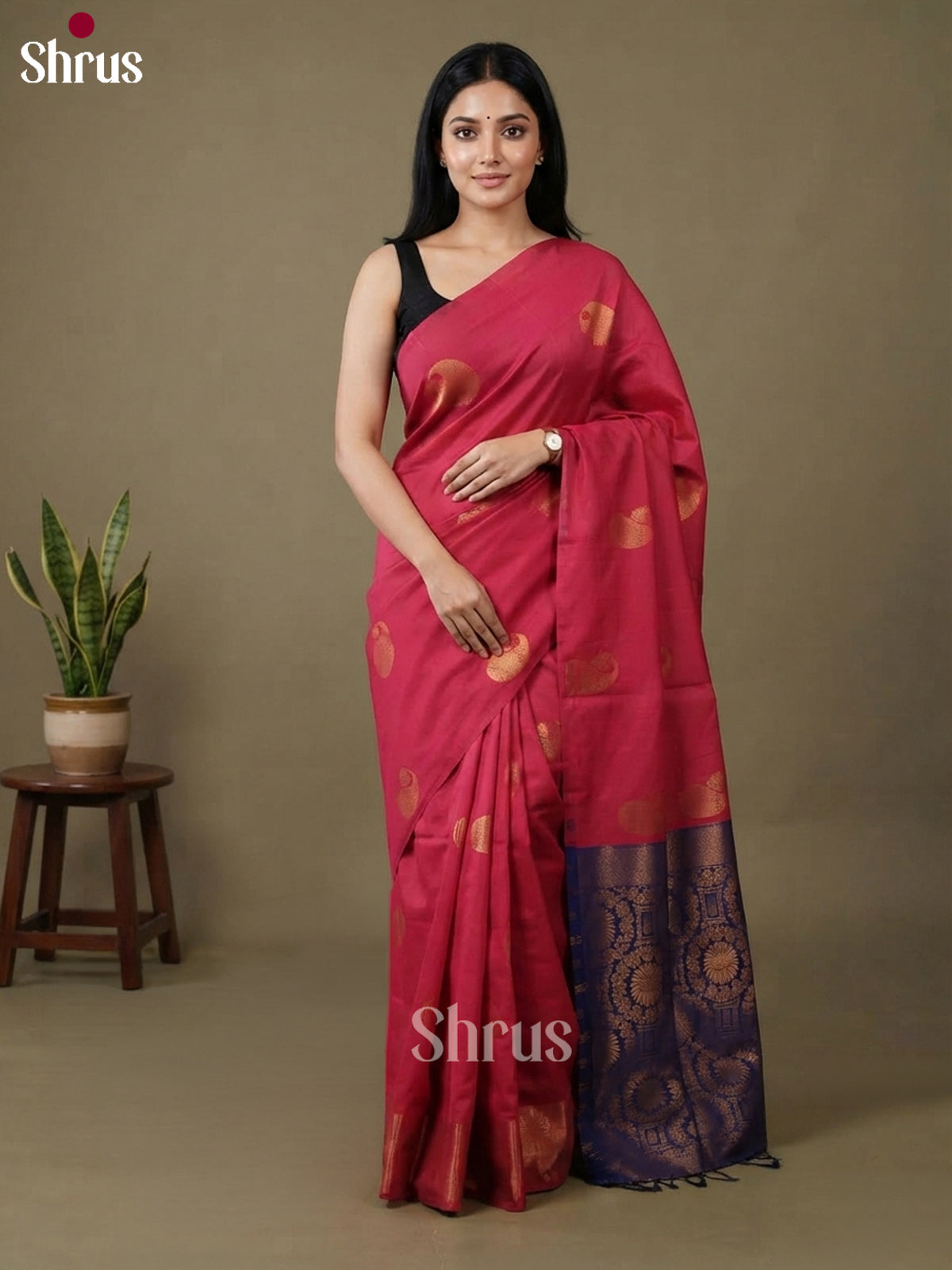 Semi Softsilk Saree - EFS19040