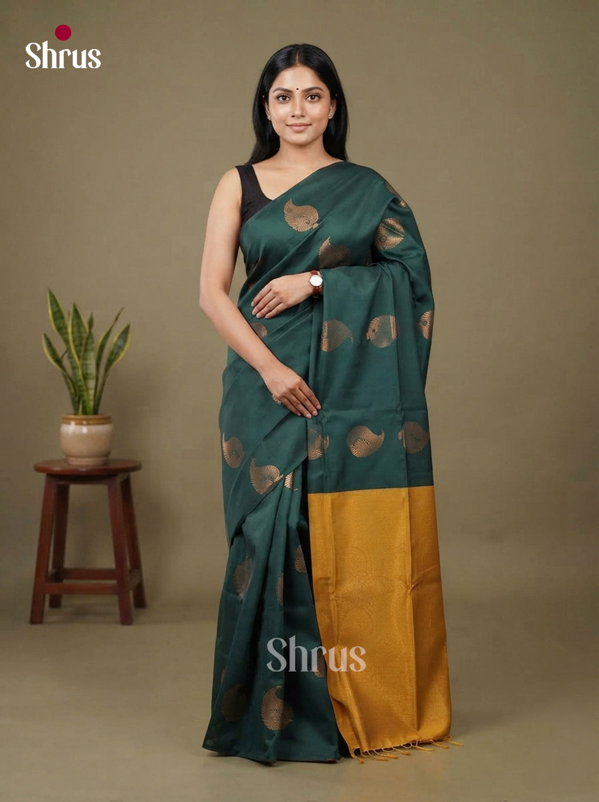 Semi Softsilk Saree - EFS19073
