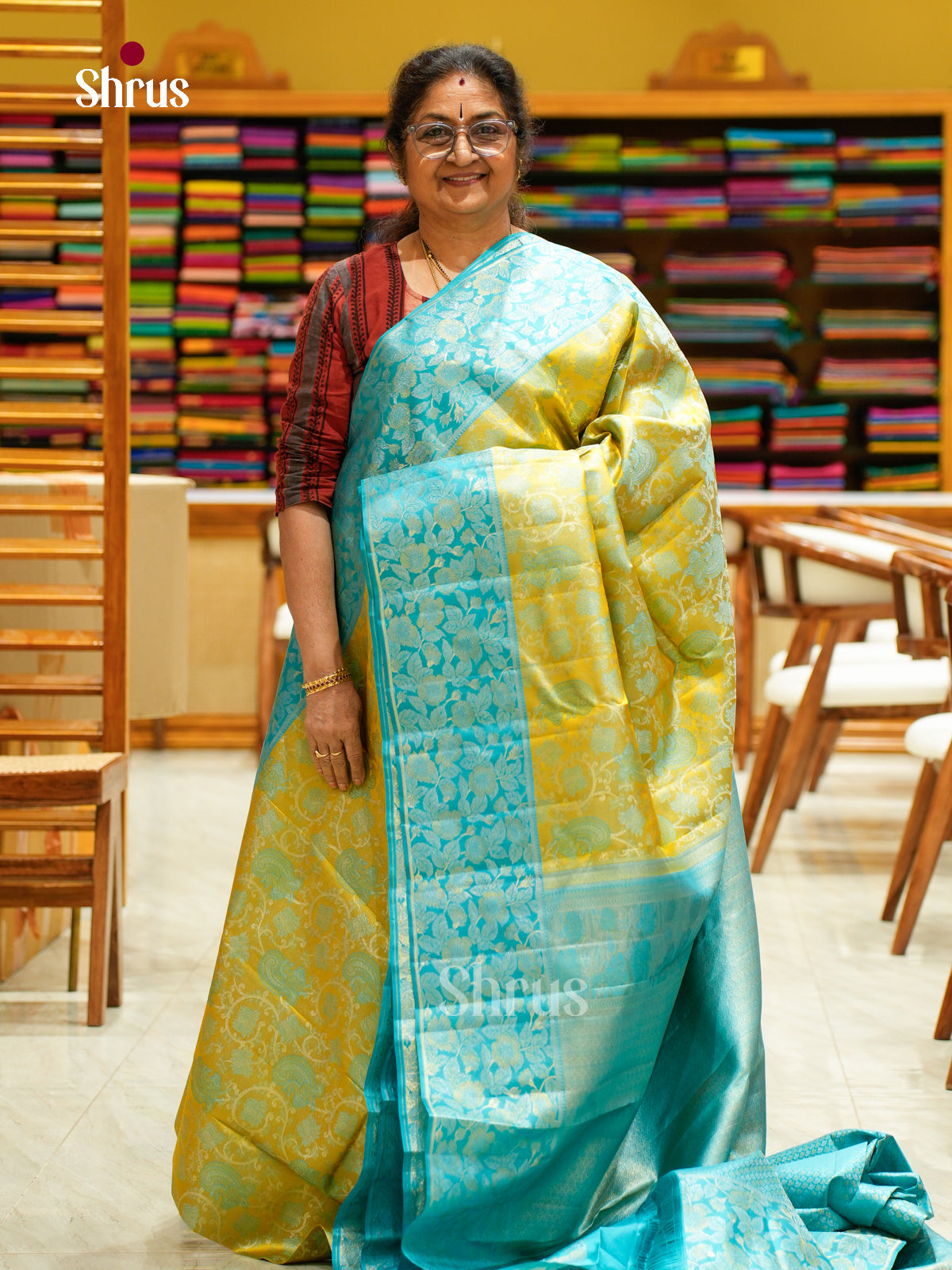 Kanchipuram silk Saree - EFS20020