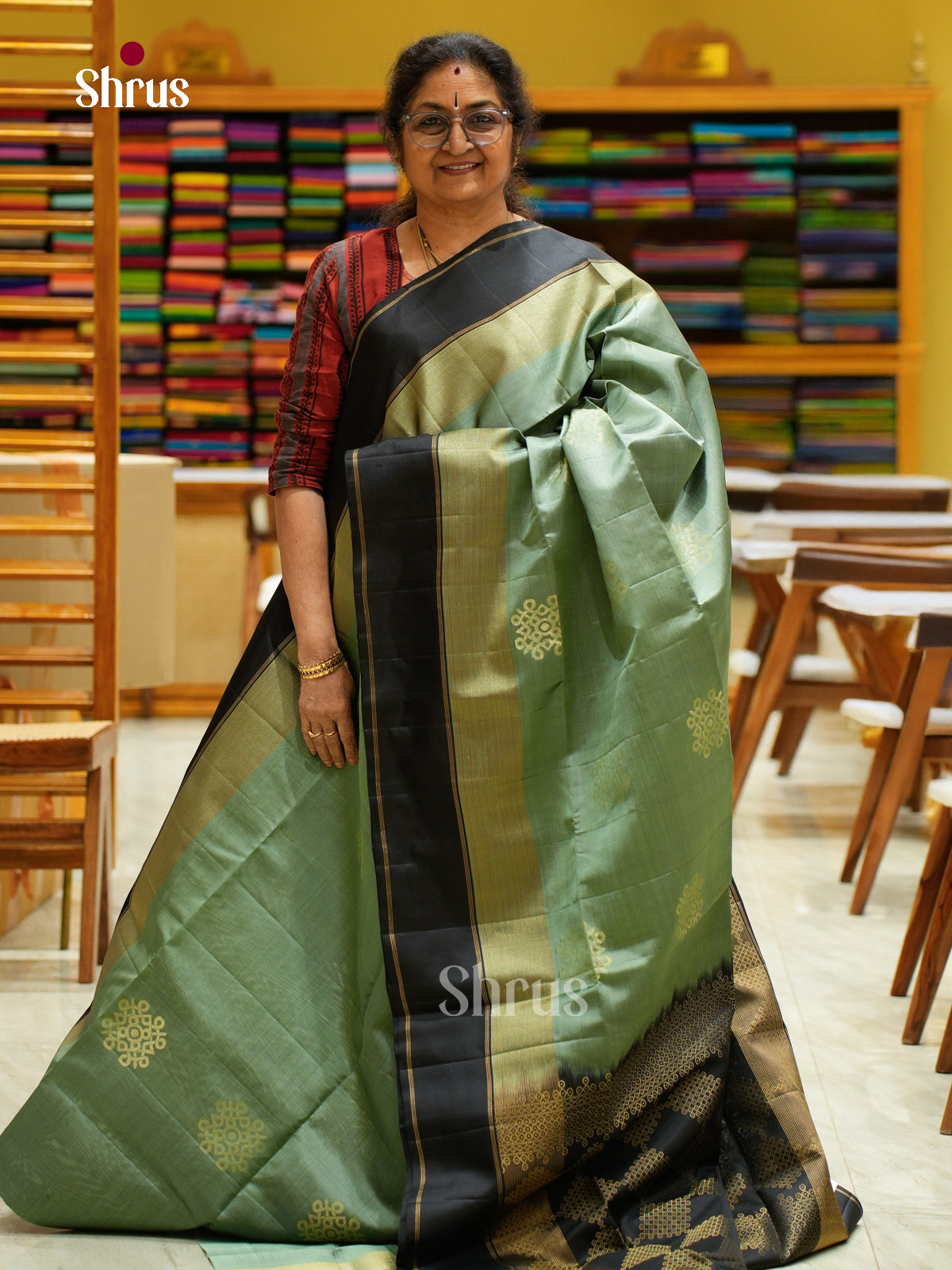 Soft Silk Saree - EFS20029 - Shop on Shrus.com