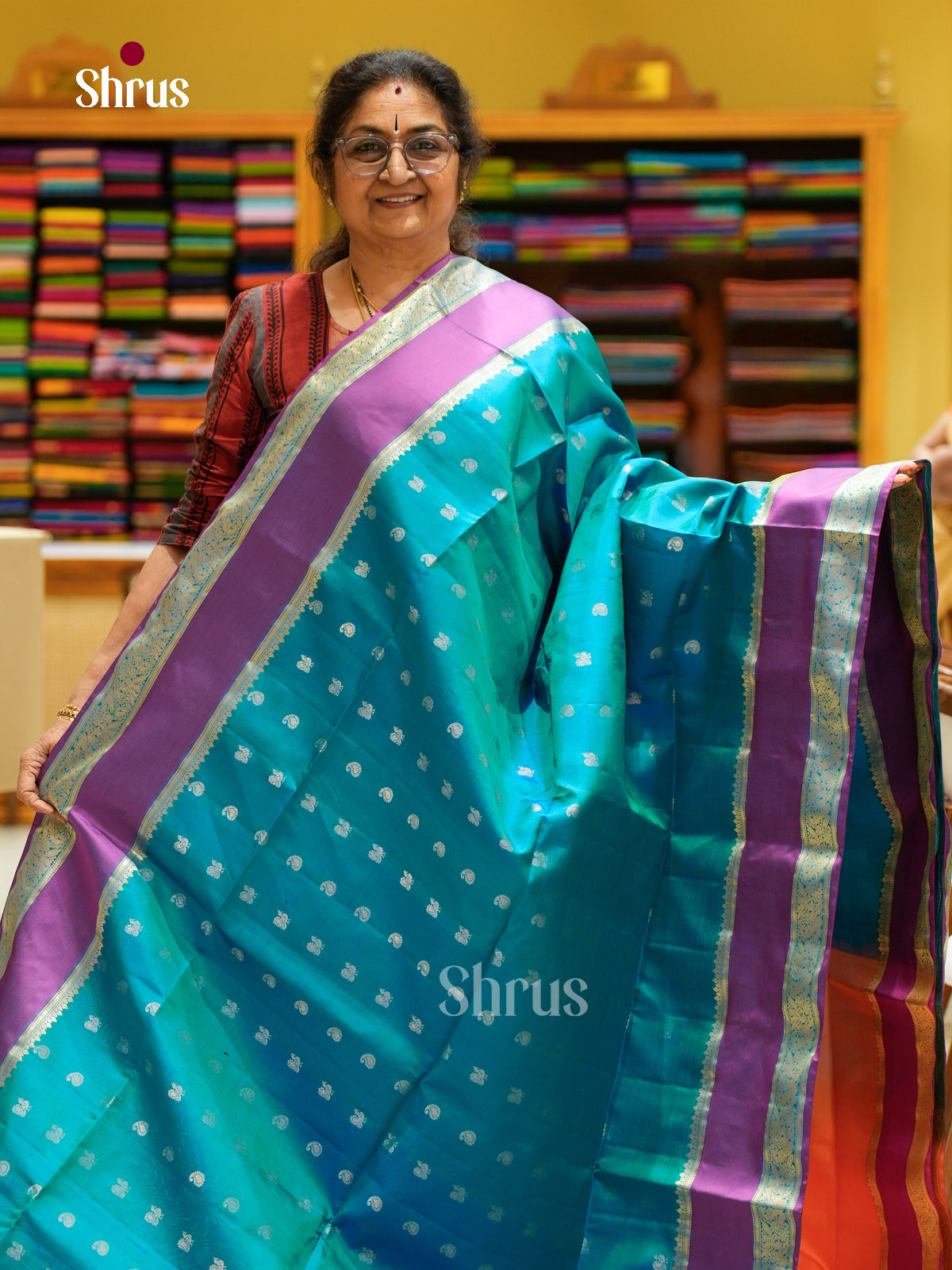 Soft Silk Saree - EFS20031 - Shop on Shrus.com