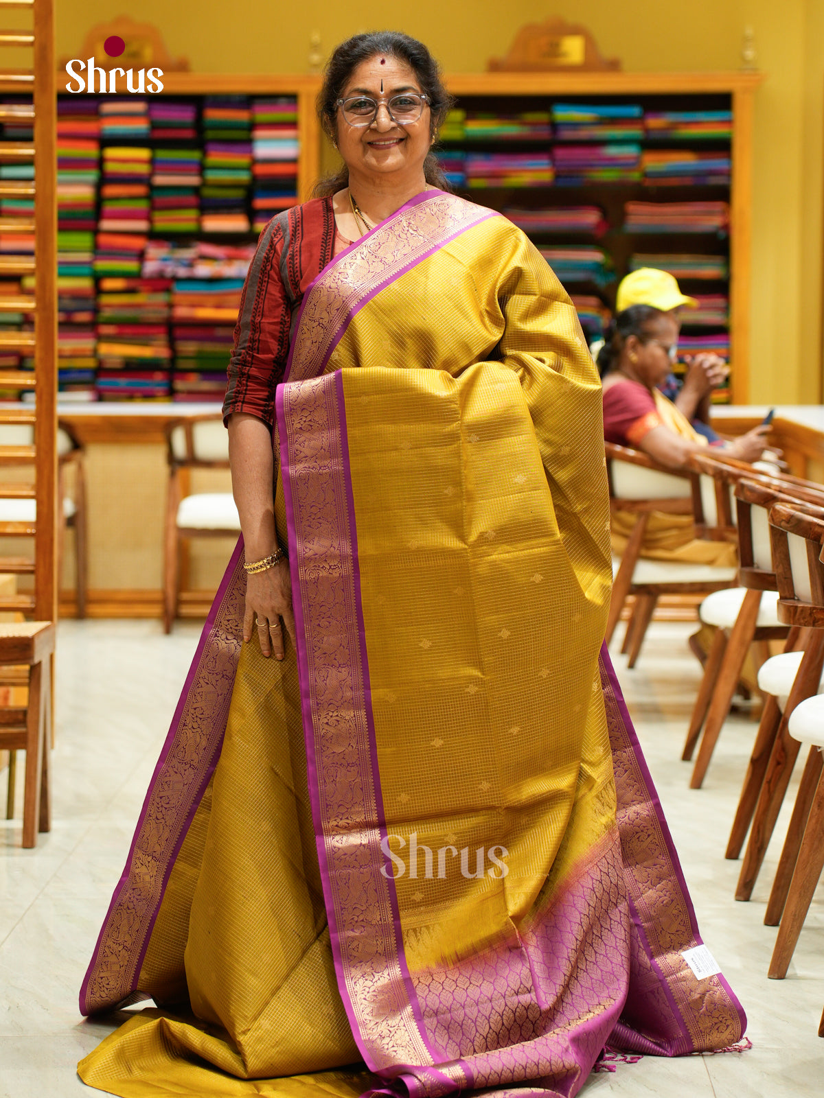 Soft Silk Saree - EFS20038 - Shop on Shrus.com