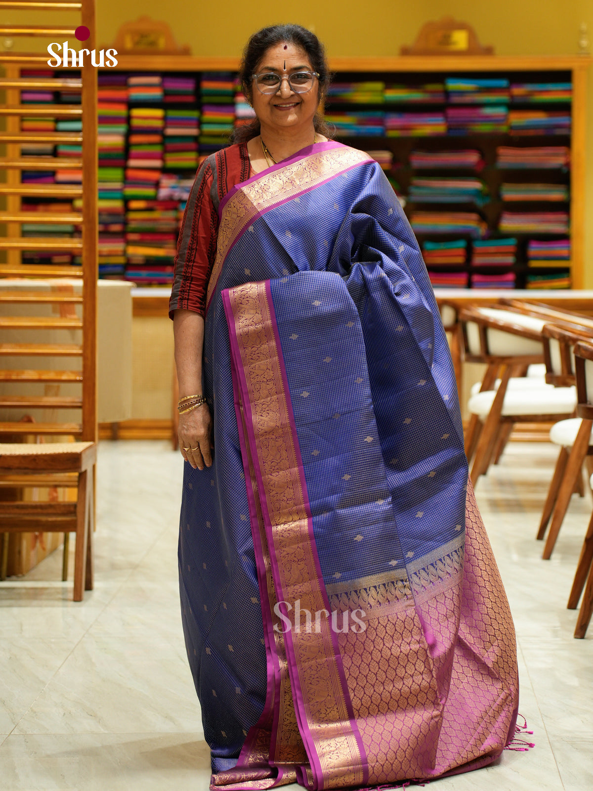 Soft Silk Saree - EFS20046 - Shop on Shrus.com