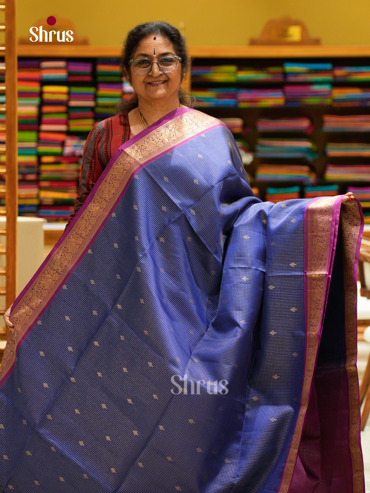 Soft Silk Saree - EFS20046 - Shop on Shrus.com