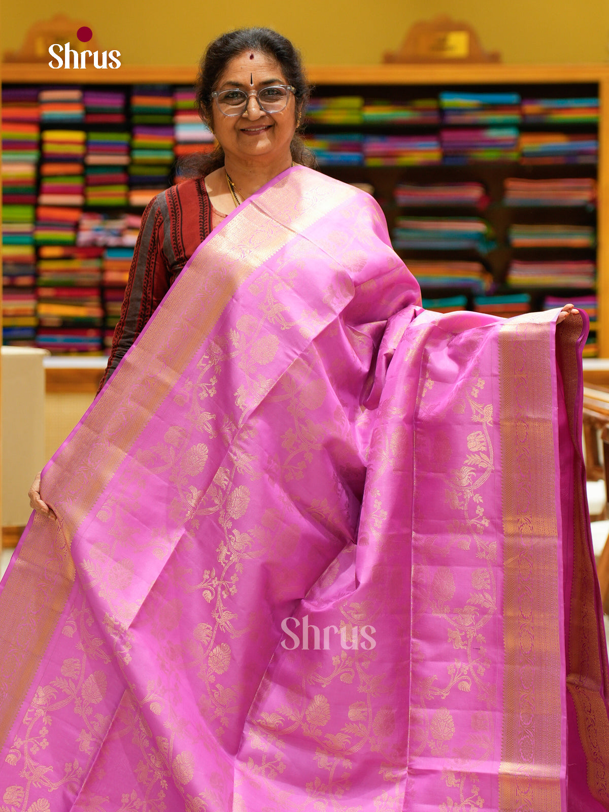 Soft Silk Saree - EFS20050 - Shop on Shrus.com