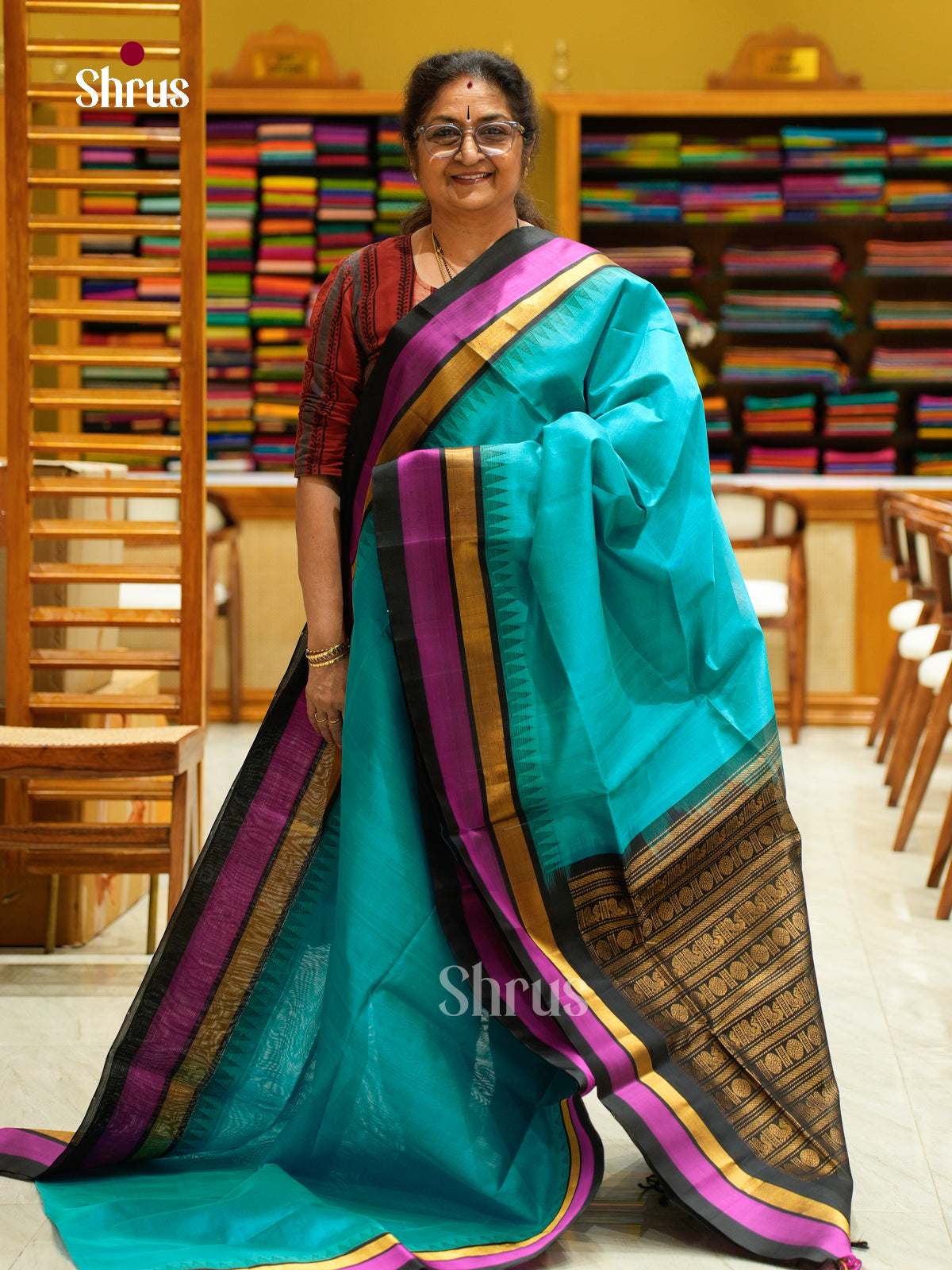 Silk Cotton Saree - EFS20054