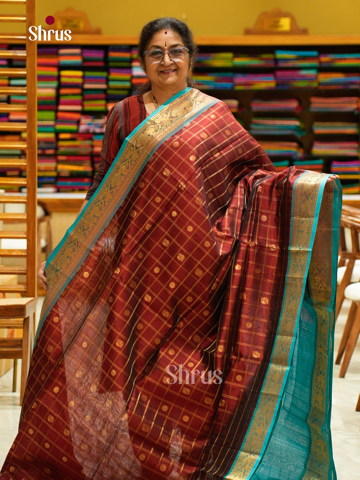 Silk Cotton Saree - EFS20059