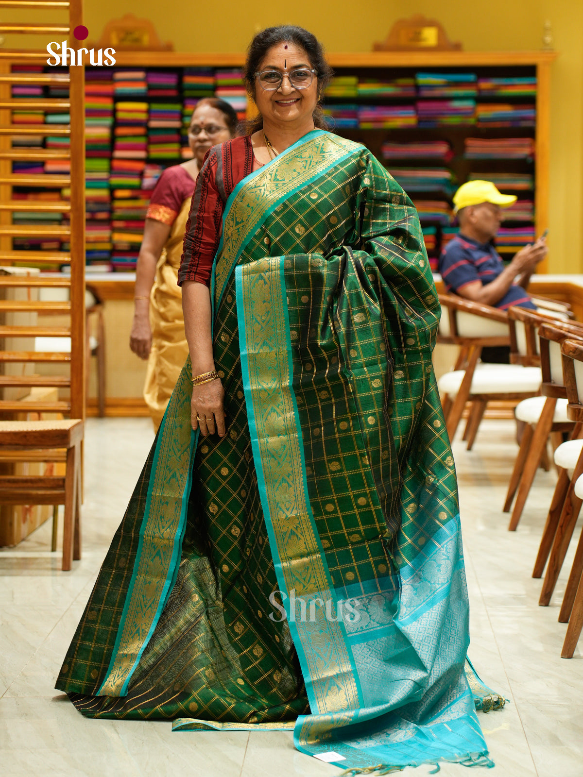 Silk Cotton Saree - EFS20064