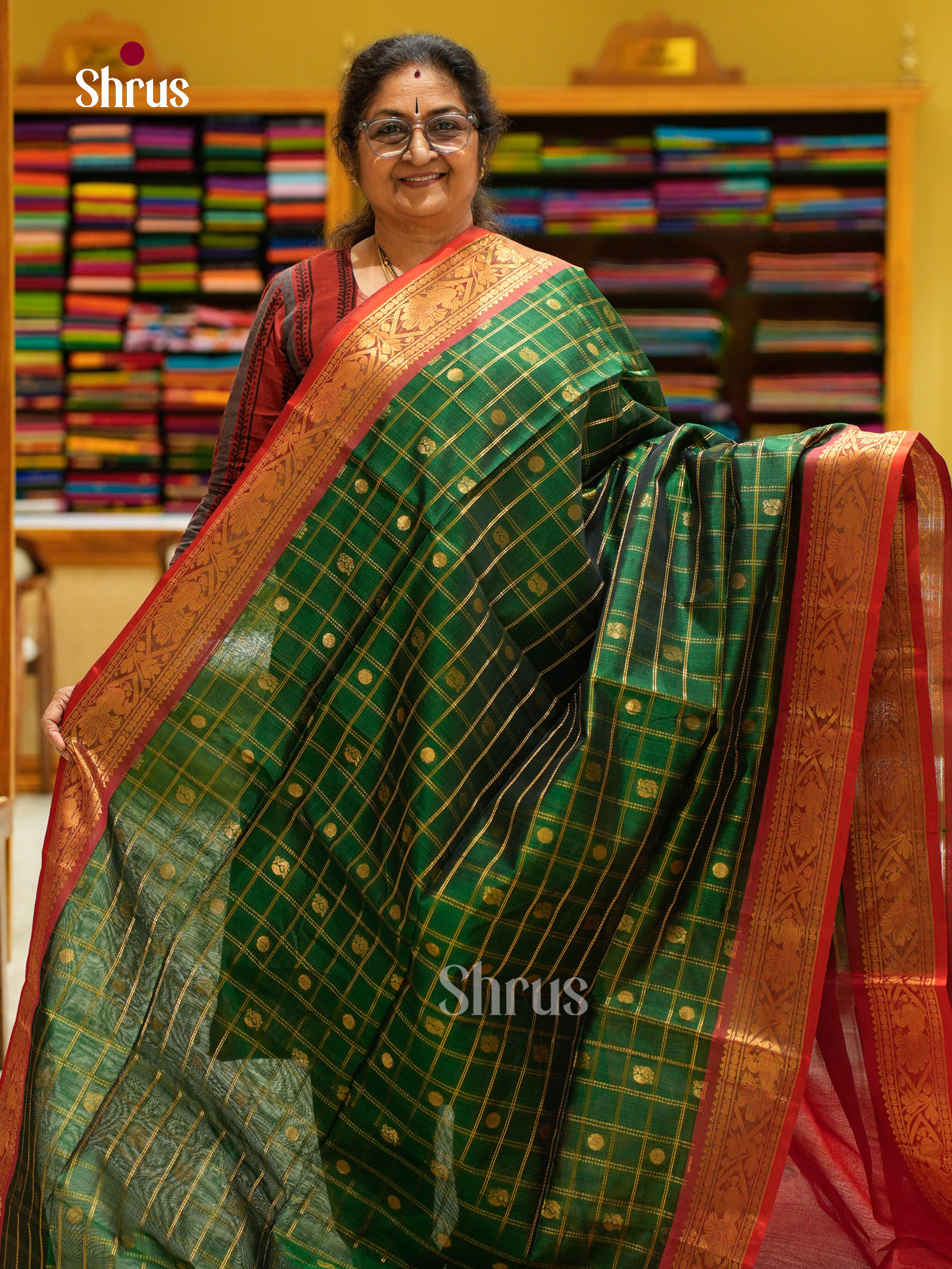Silk Cotton Saree - EFS20066