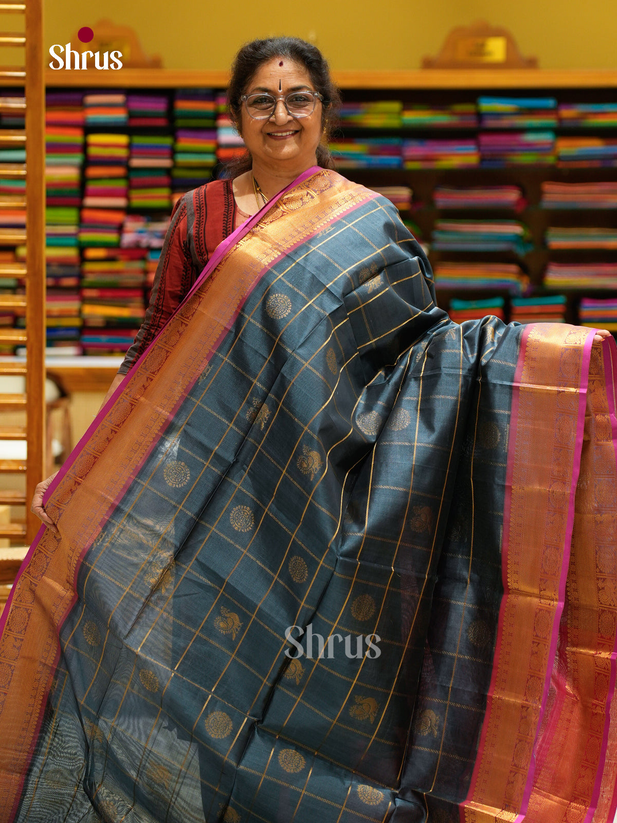 Silk Cotton Saree - EFS20068
