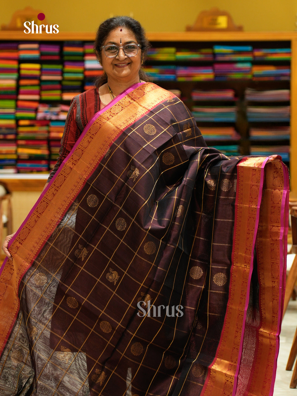 Silk Cotton Saree - EFS20069