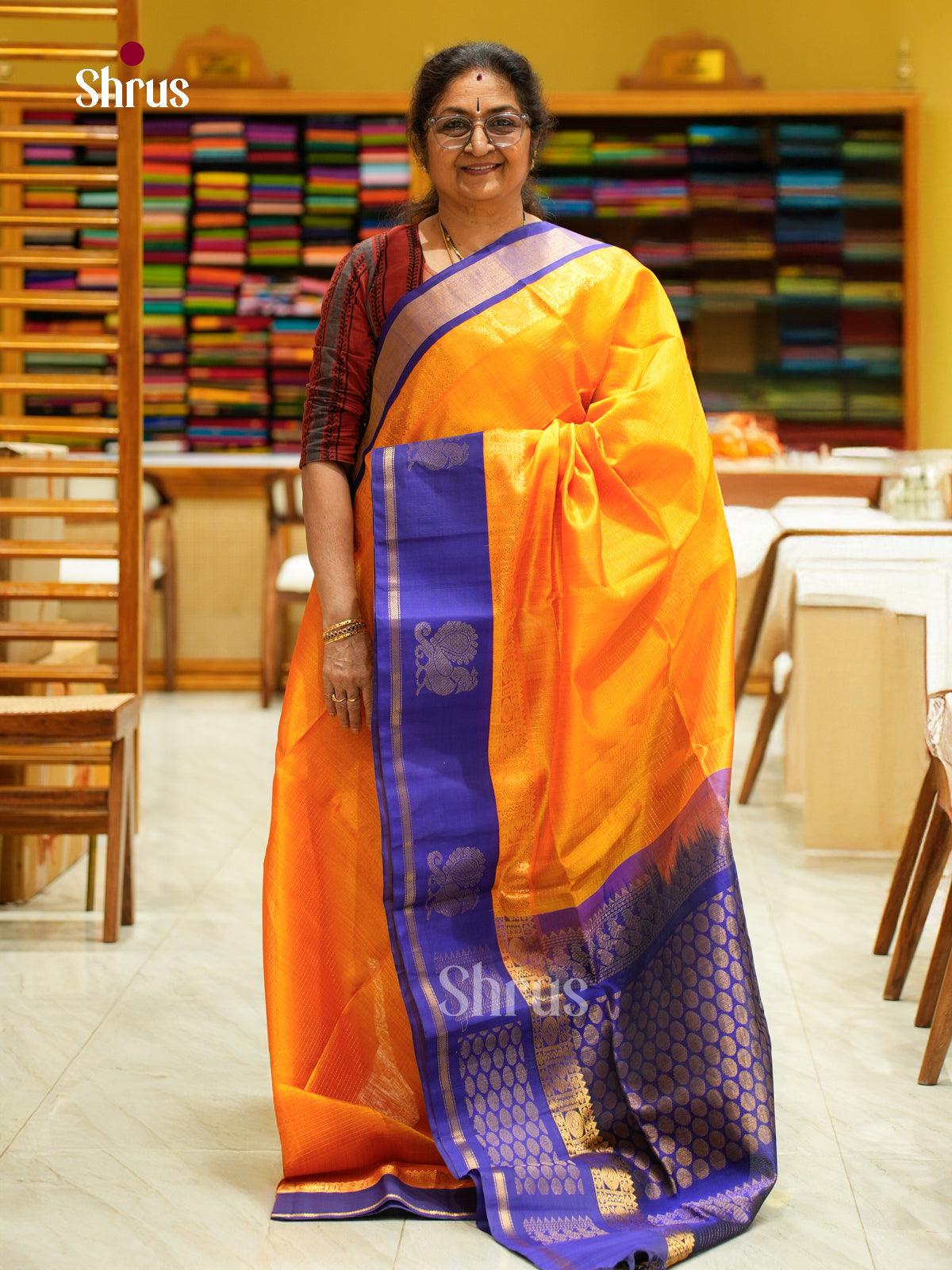 Silk Cotton Saree - EFS20080