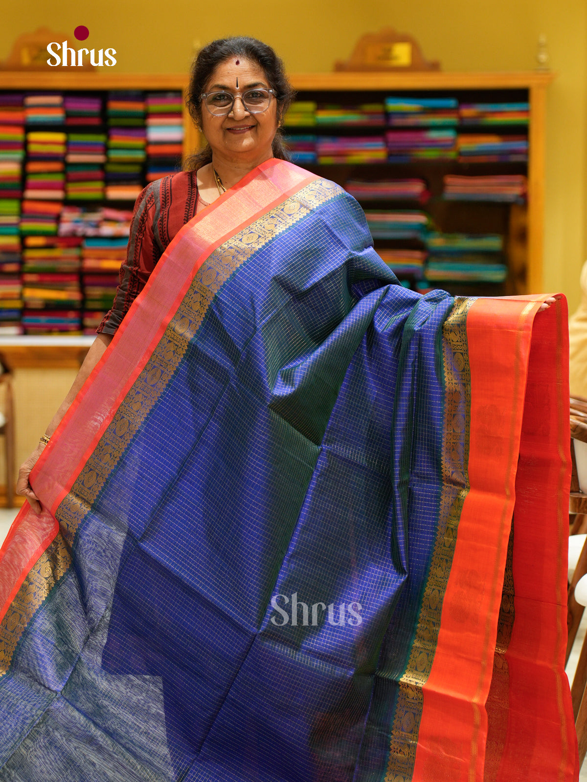 Silk Cotton Saree - EFS20085