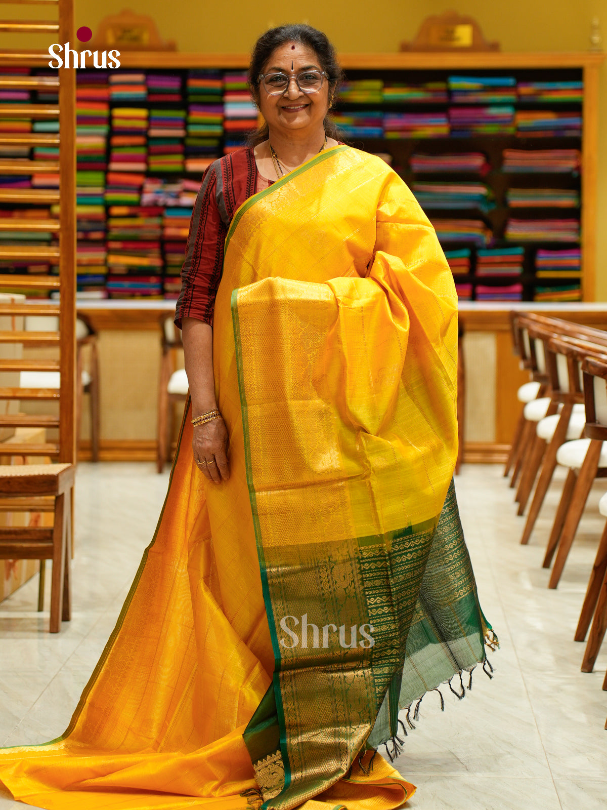 Silk Cotton Saree - EFS20091