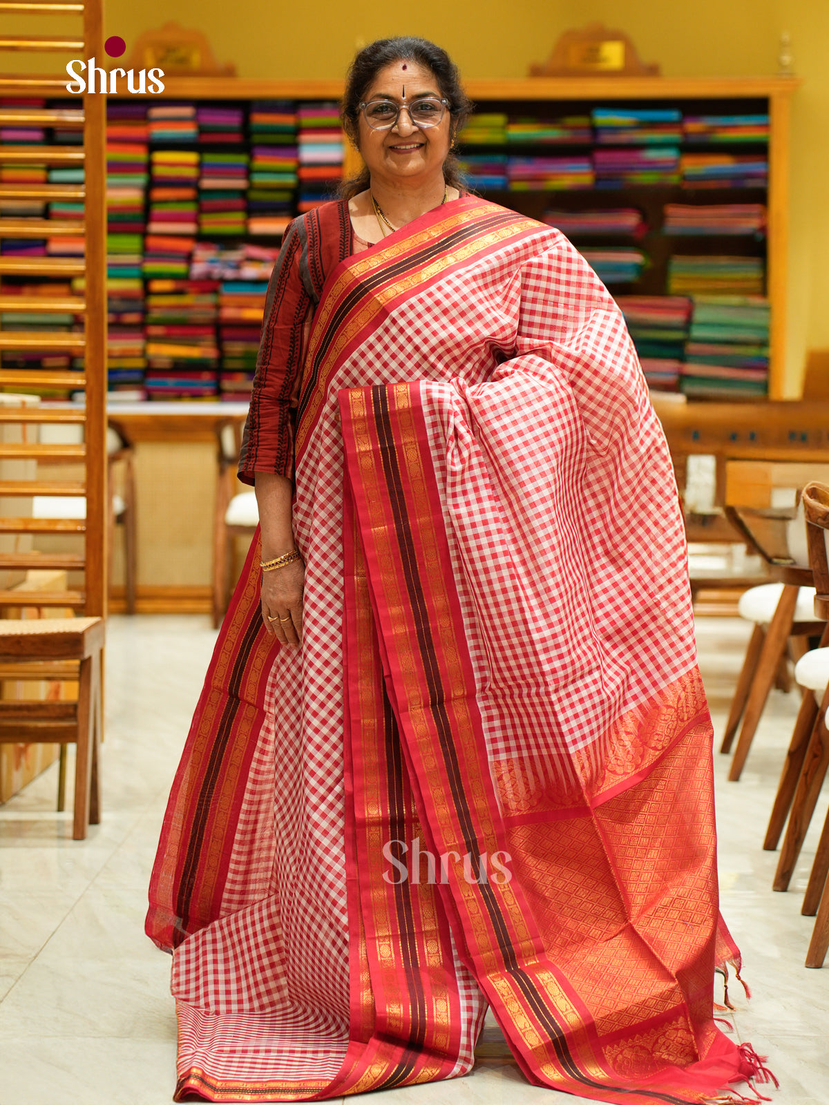 Silk Cotton Saree - EFS20093