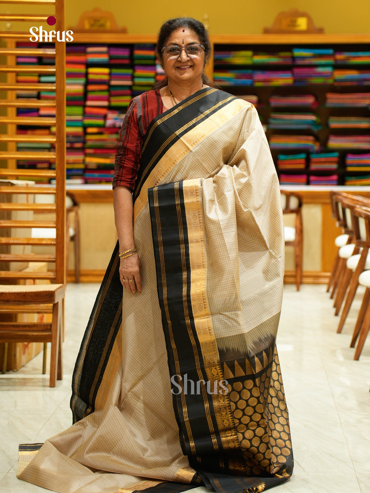 Silk Cotton Saree - EFS20095