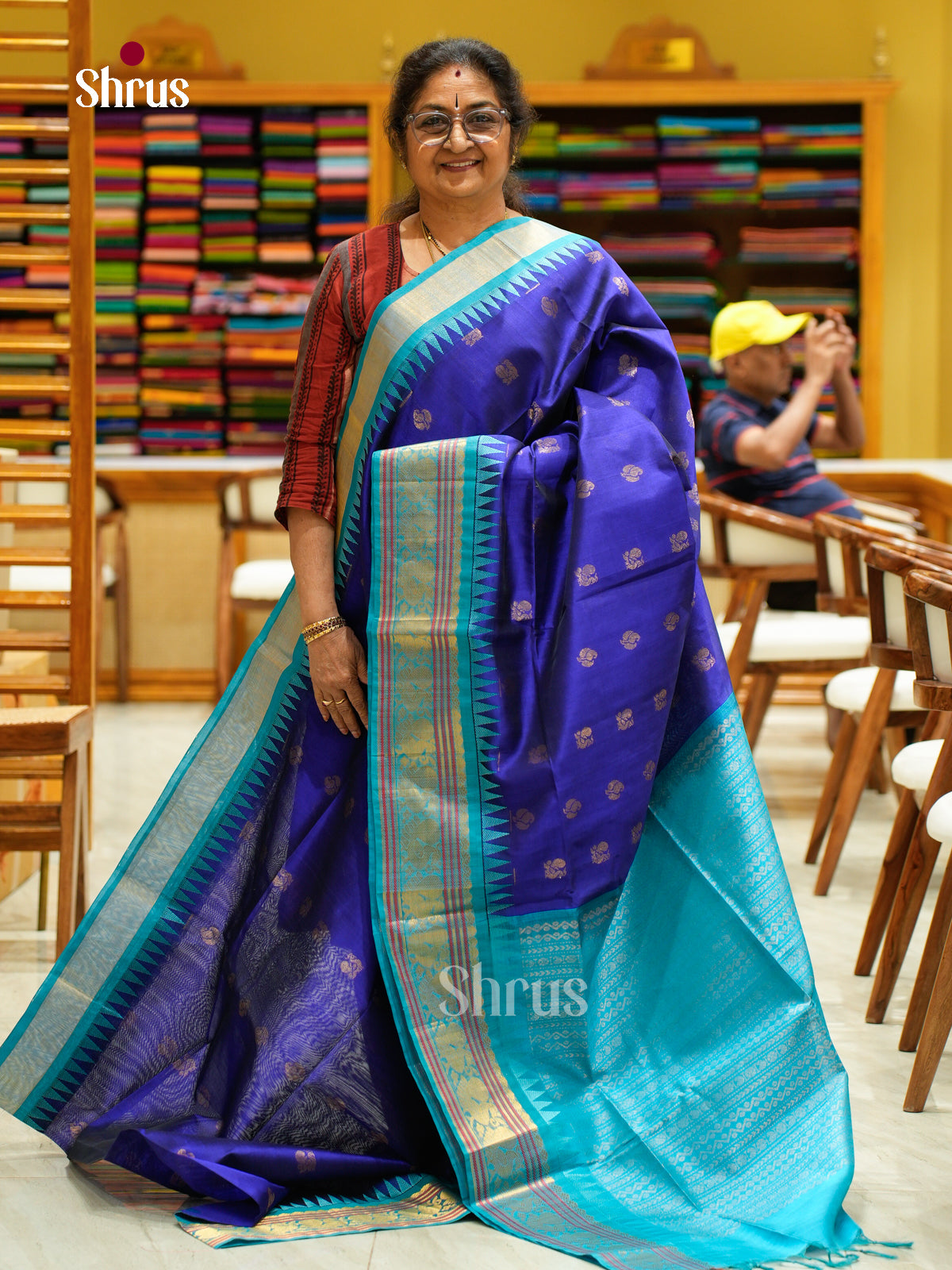 Silk Cotton Saree - EFS20098