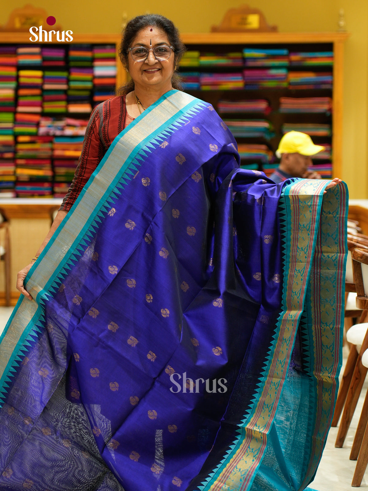 Silk Cotton Saree - EFS20098