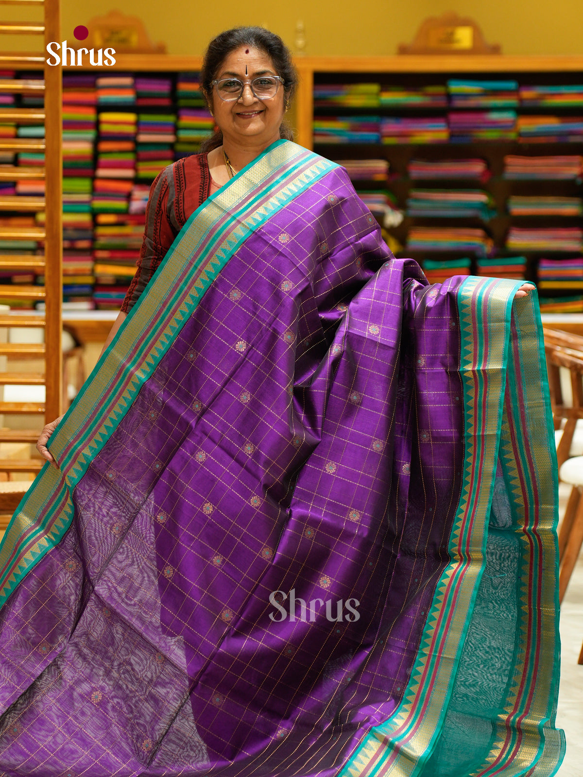 Silk Cotton Saree - EFS20111