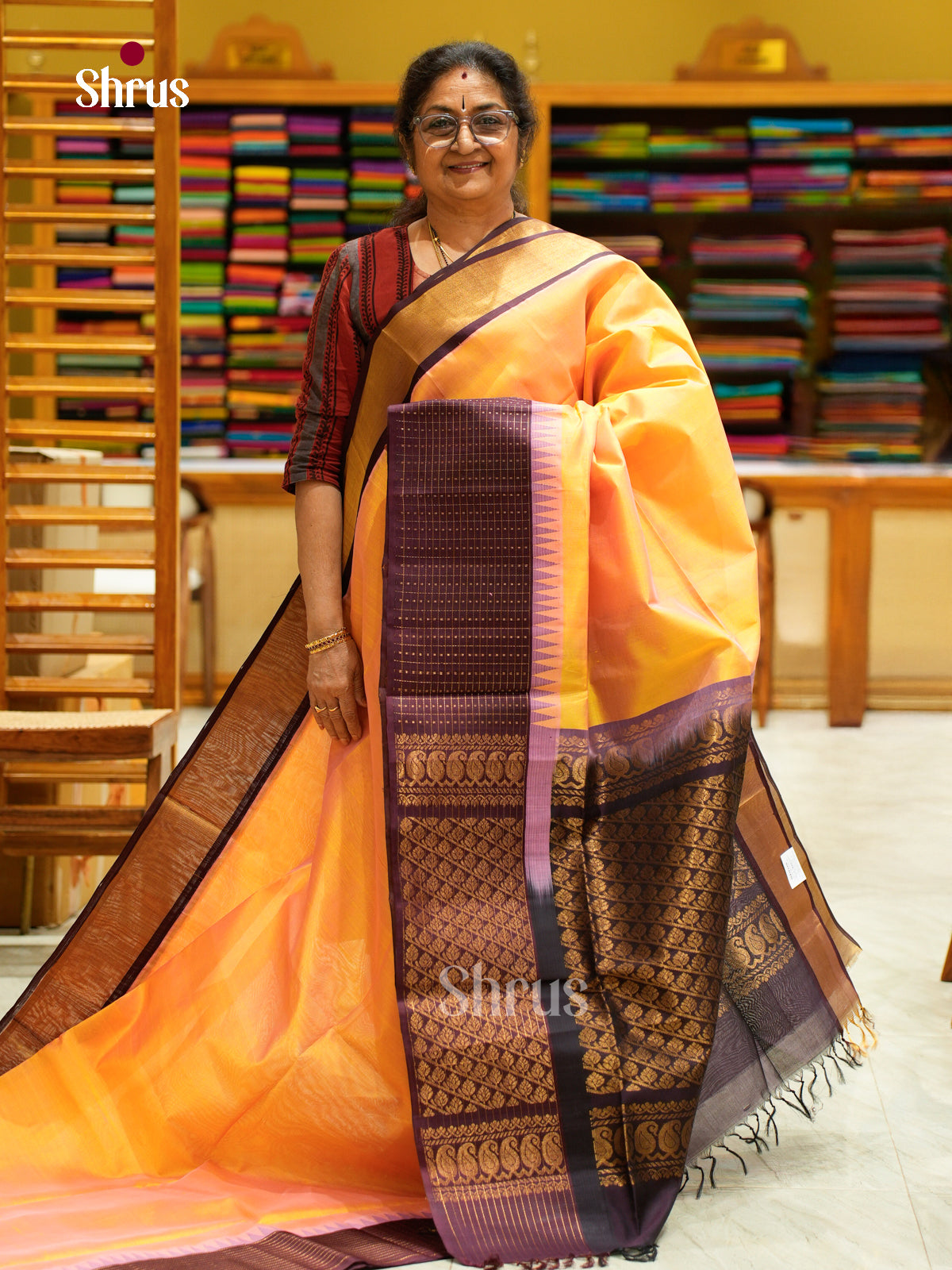 Silk Cotton Saree - EFS20114