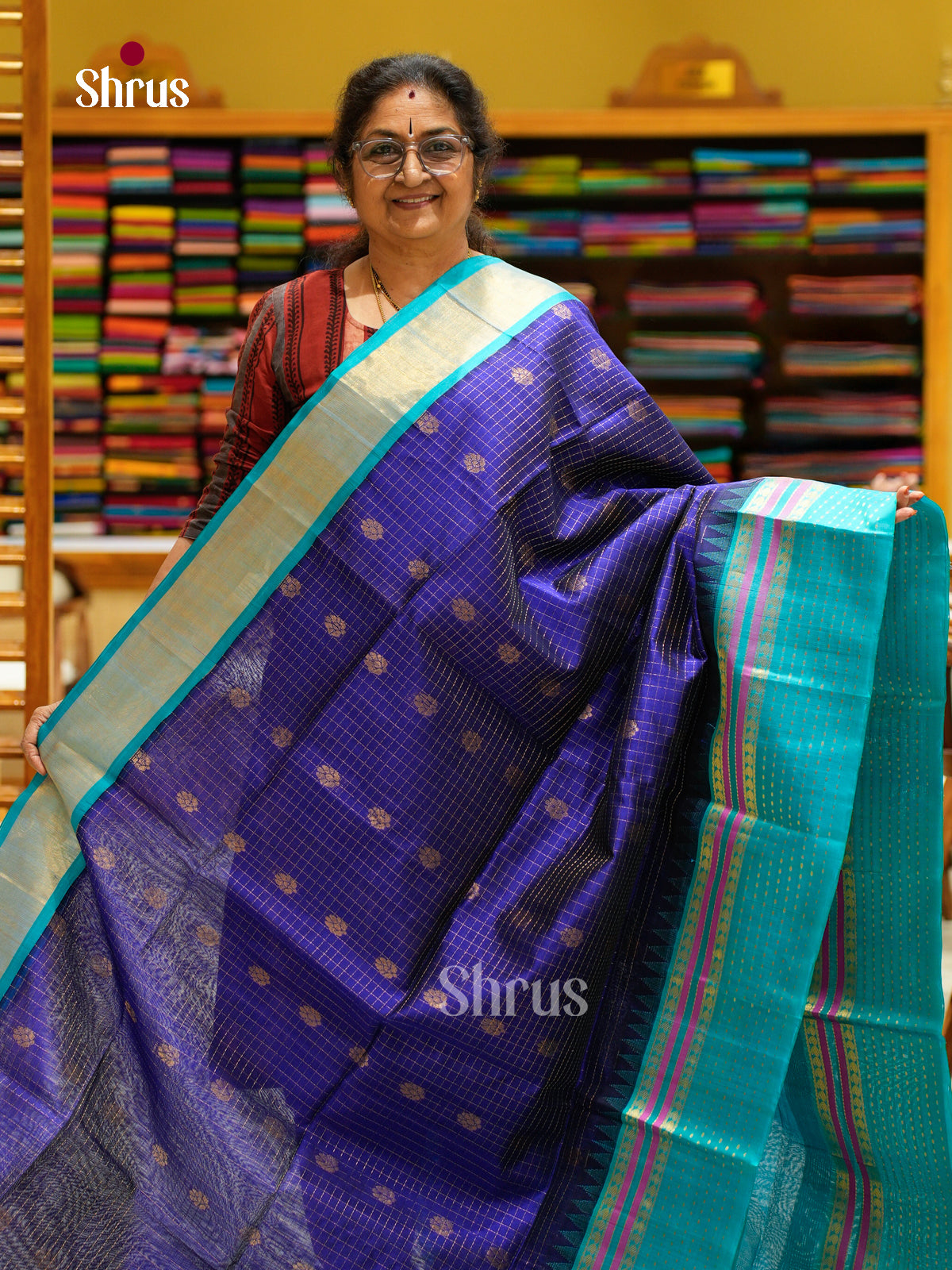 Silk Cotton Saree - EFS20116