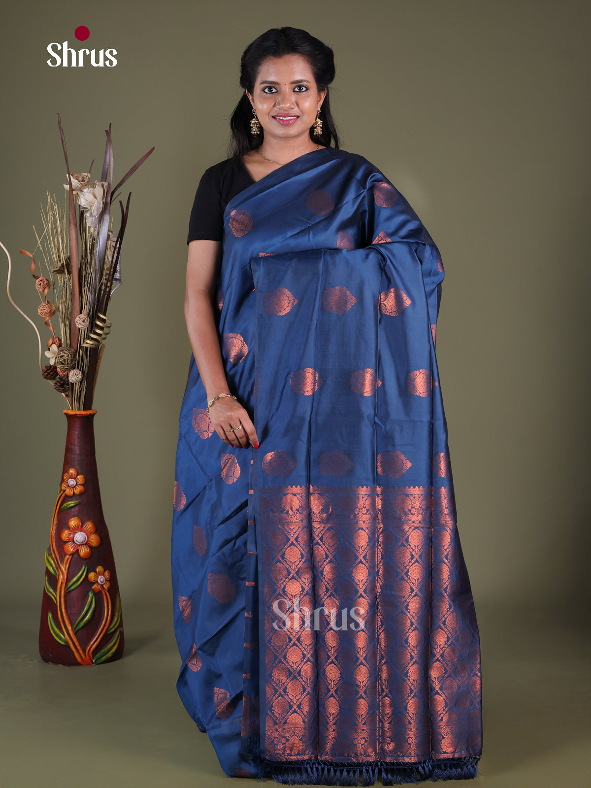 Semi Softsilk Saree - EFS20122