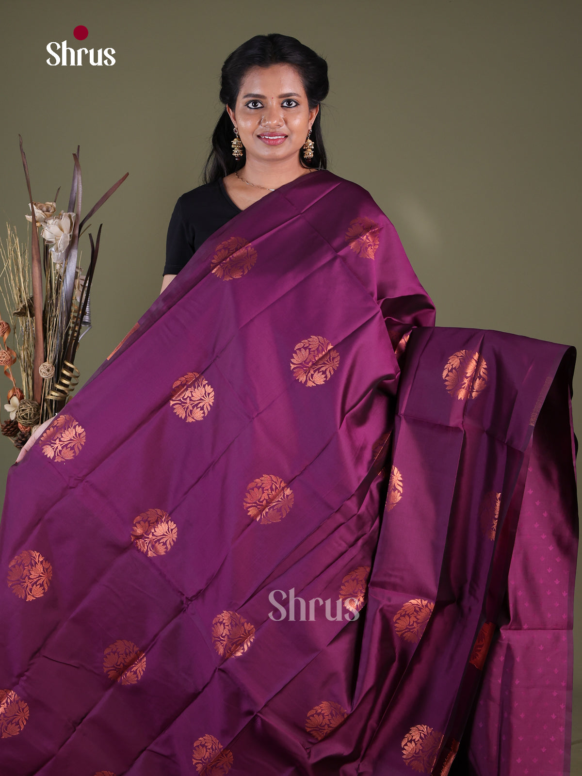Semi Softsilk Saree - EFS20130