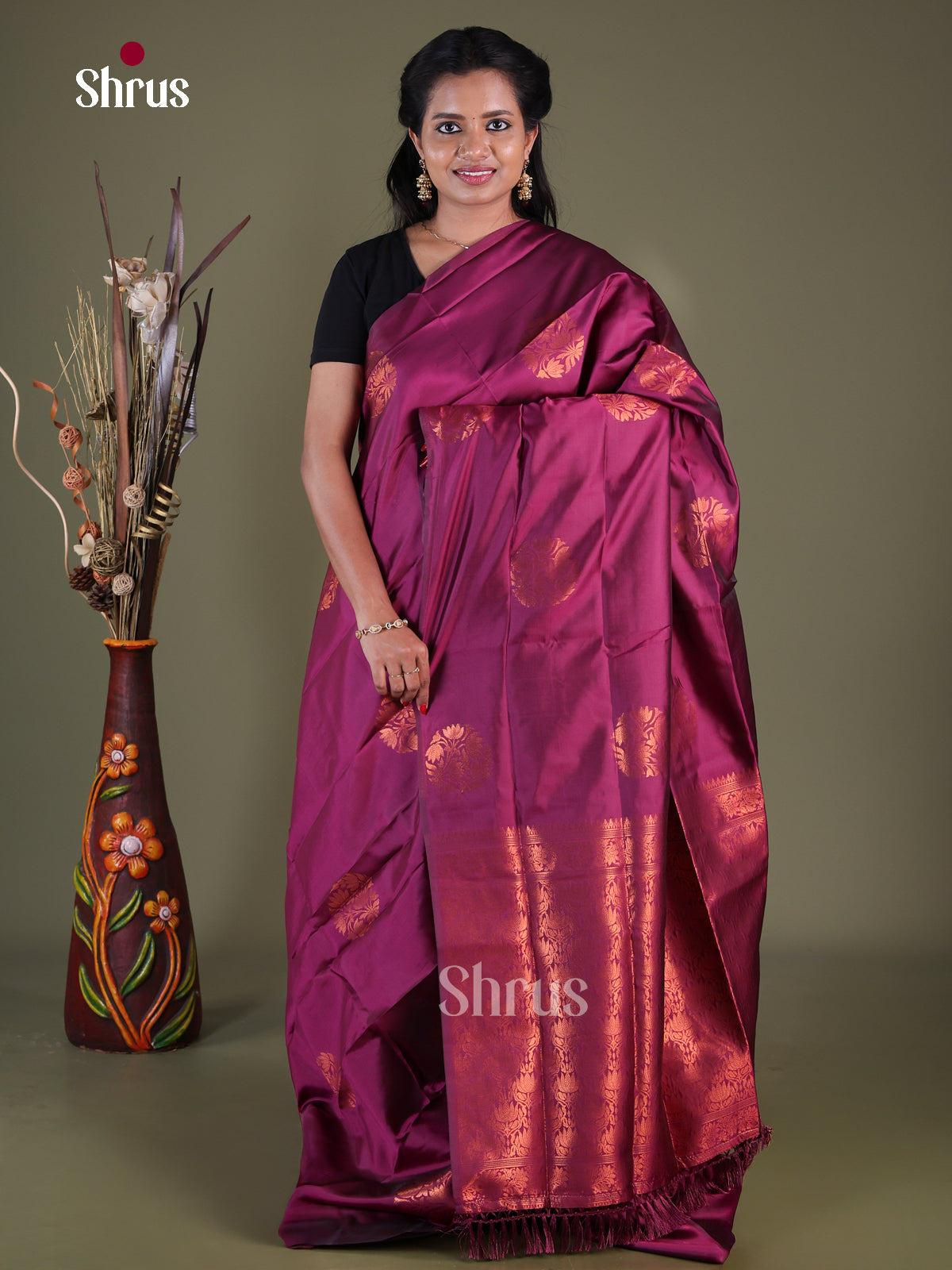 Semi Softsilk Saree - EFS20131