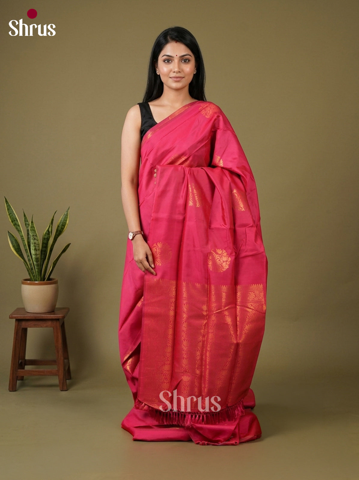 Semi Softsilk Saree - EFS20132