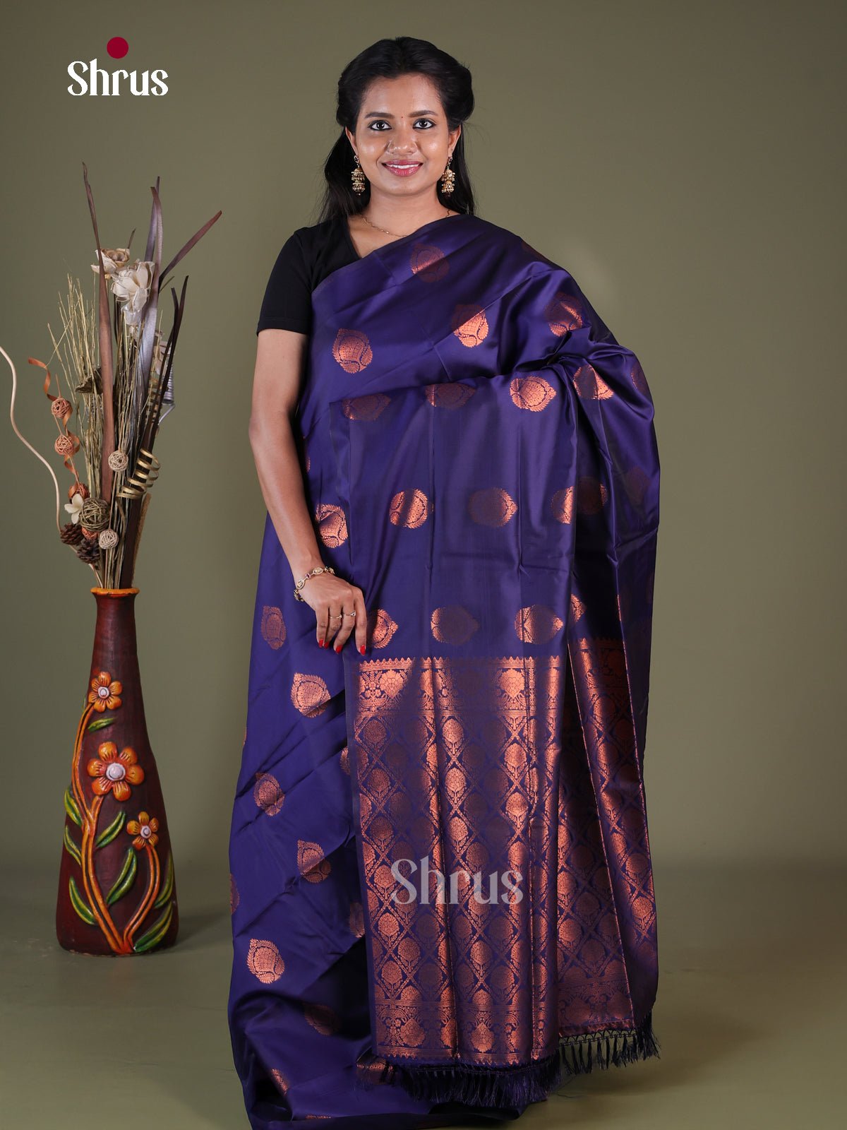 Semi Softsilk Saree - EFS20136