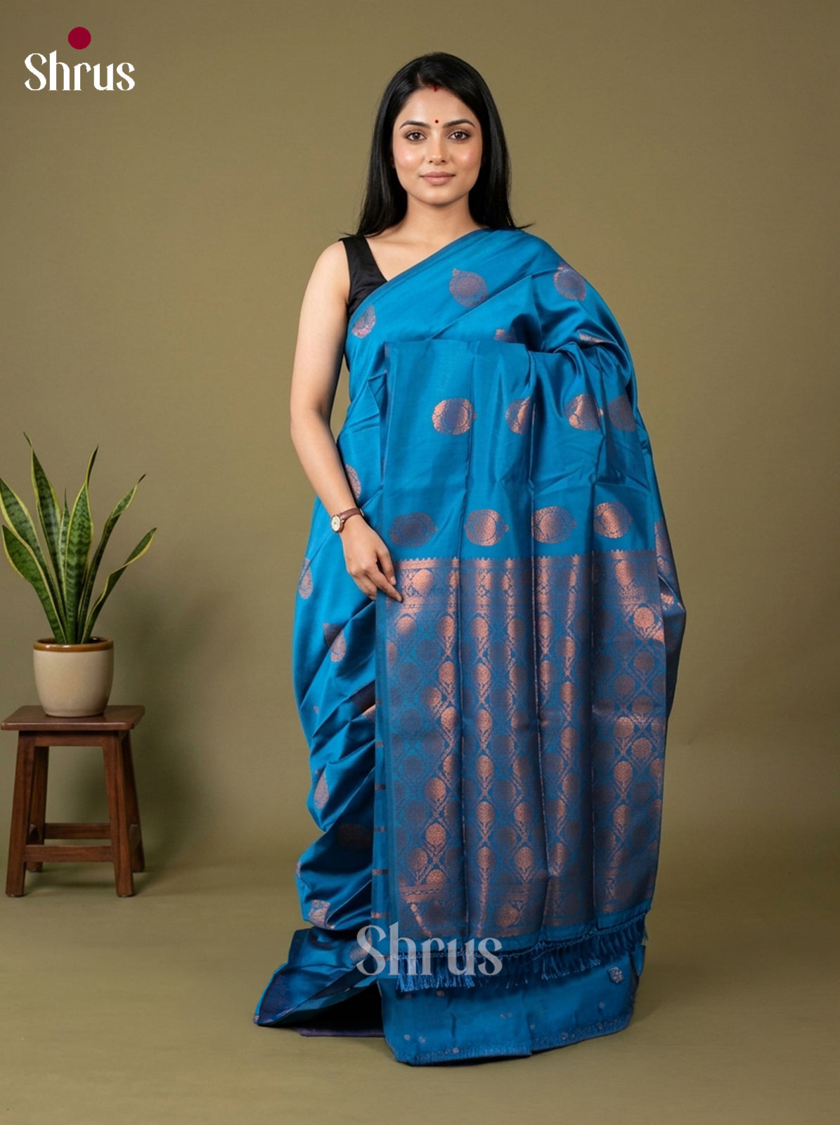 Semi Softsilk Saree - EFS20137