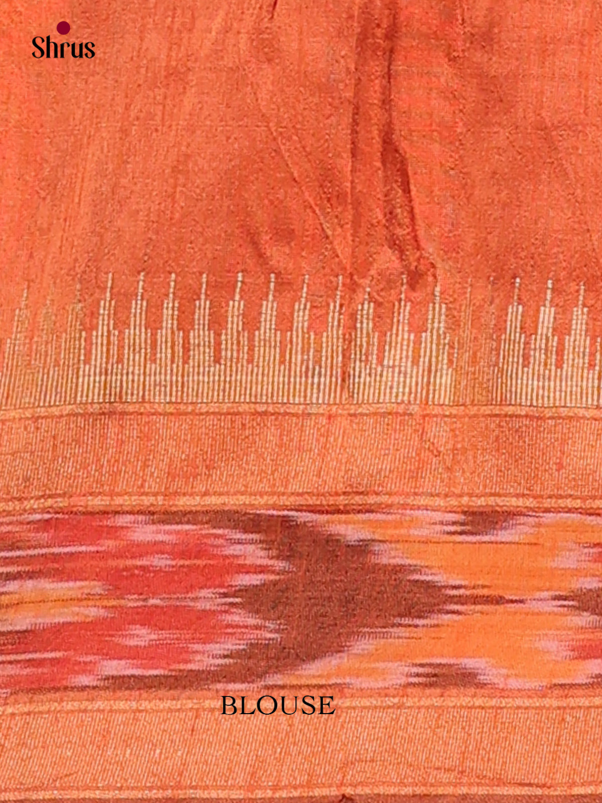 Semi Rawsilk Saree - EFS20152 - Shop on Shrus.com