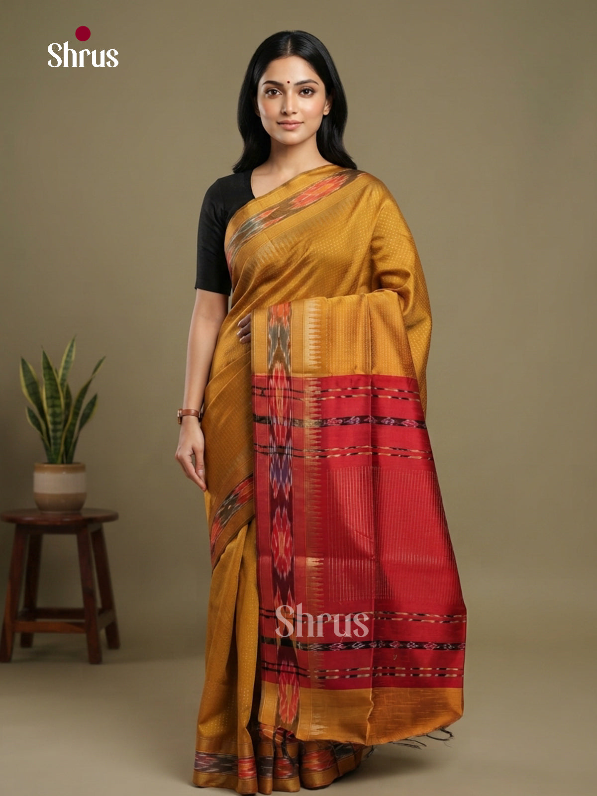 Semi Rawsilk Saree - EFS20154