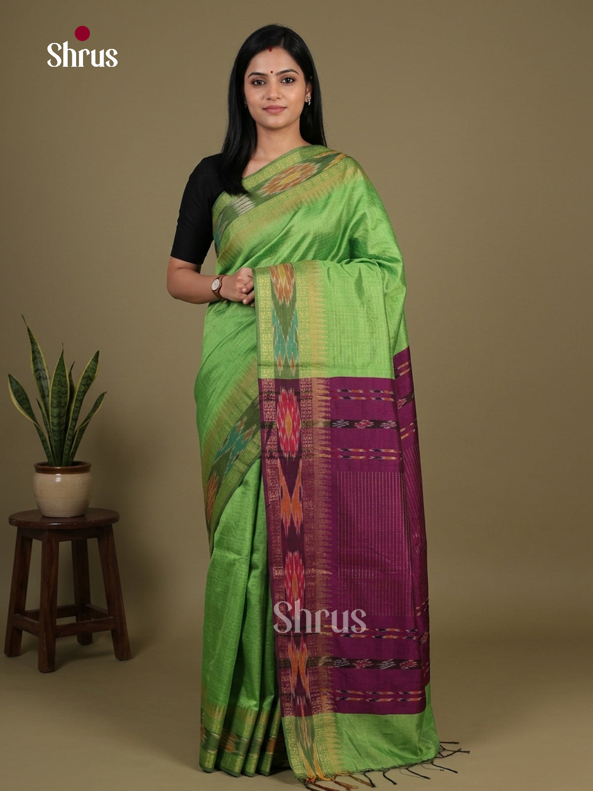 Semi Rawsilk Saree - EFS20165