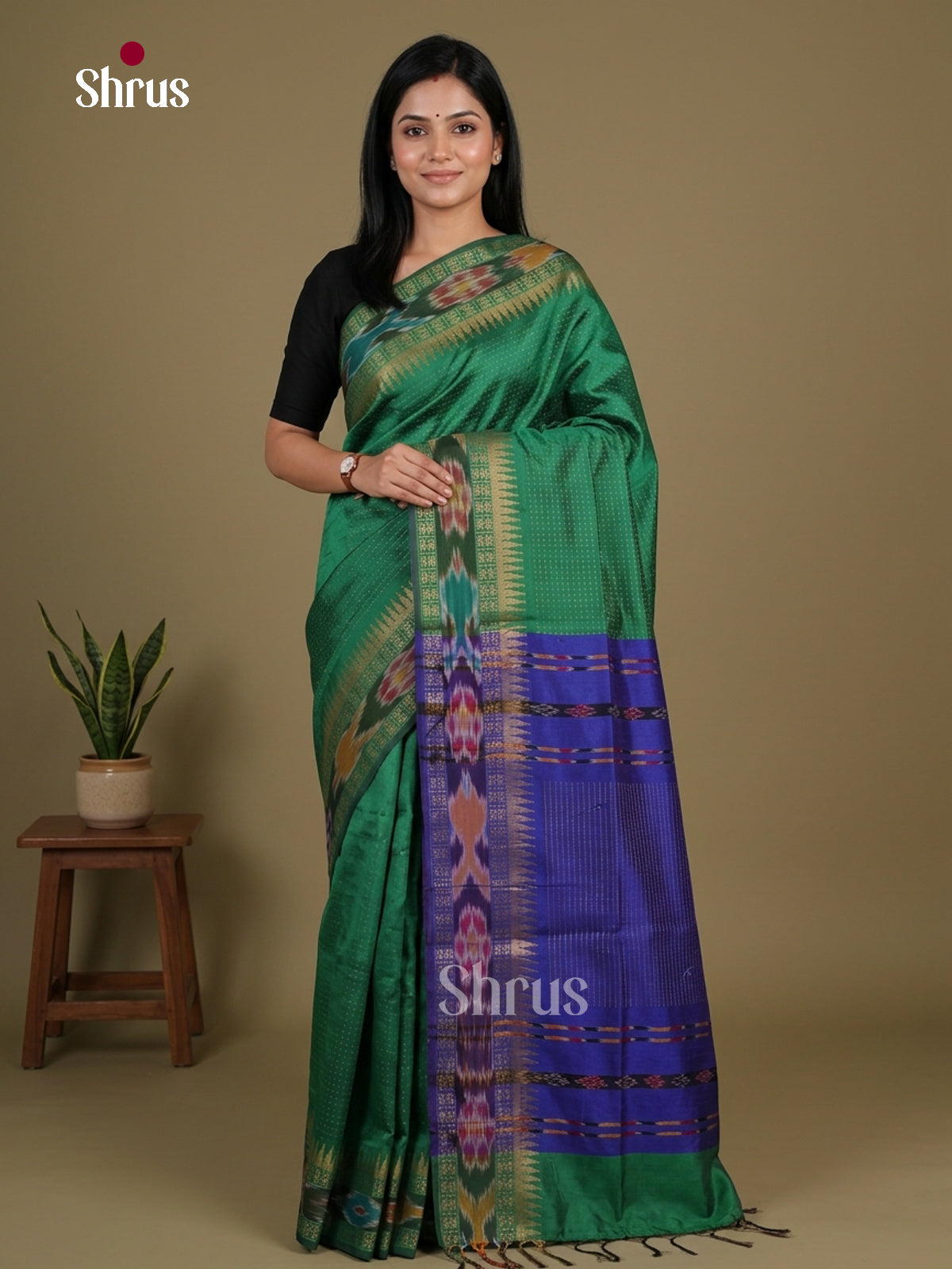 Semi Rawsilk Saree - EFS20173