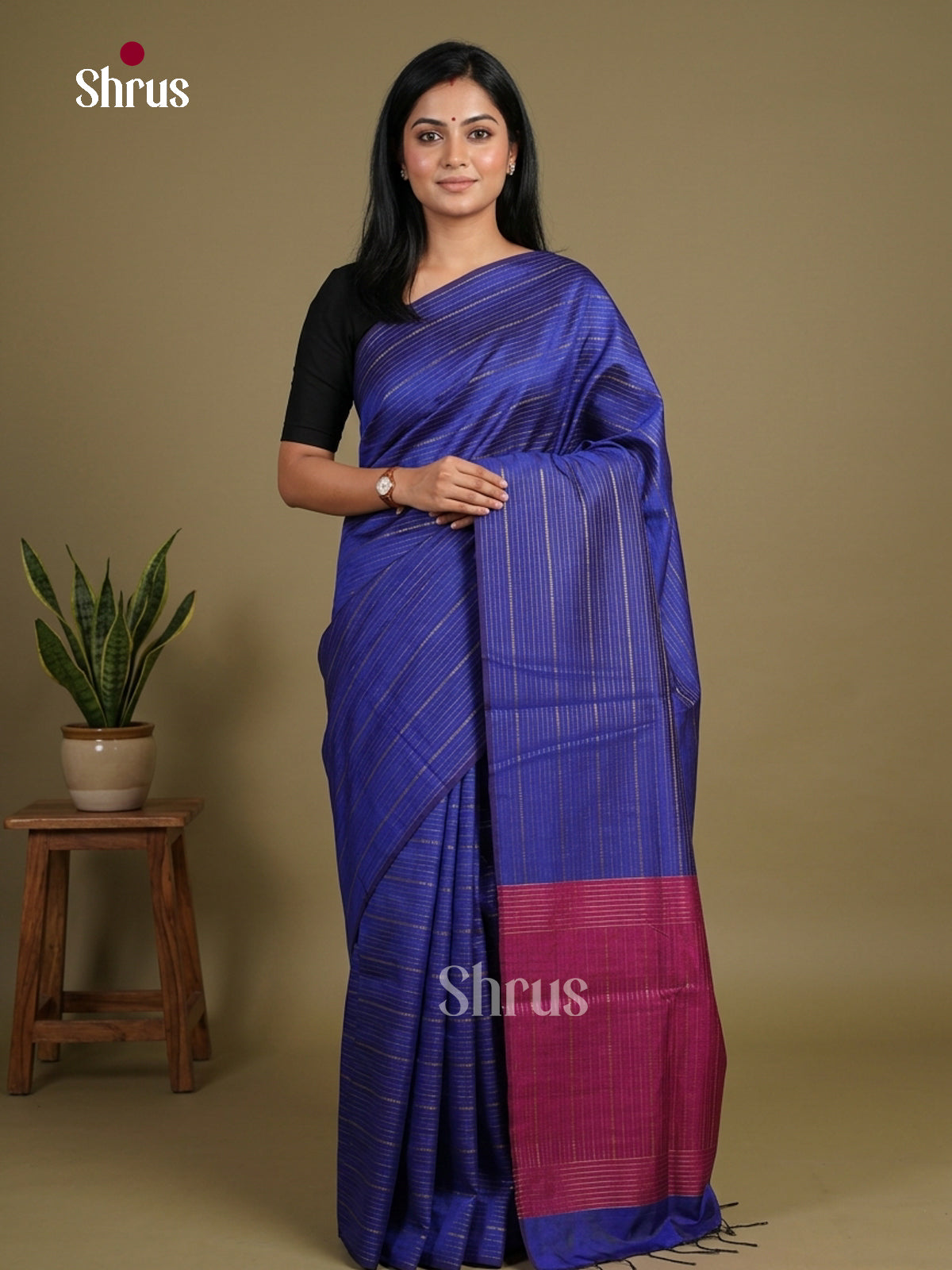 Semi Rawsilk Saree - EFS20254
