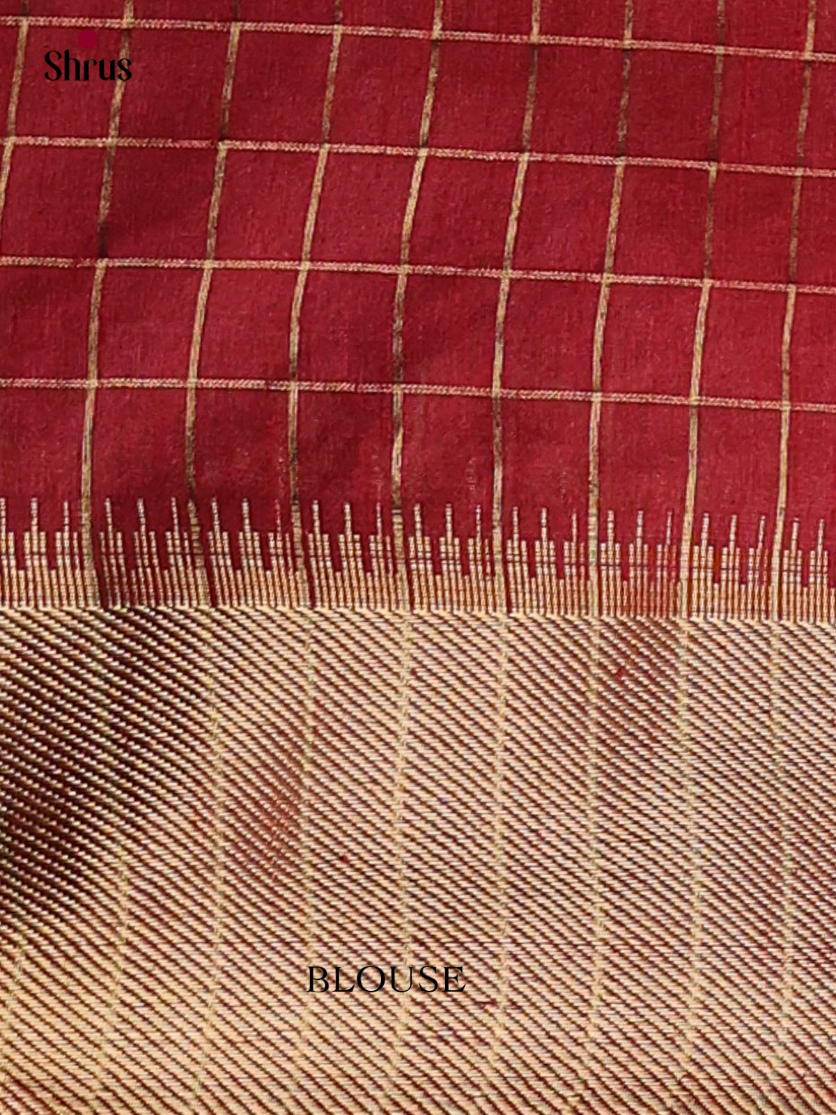 Semi Rawsilk Saree - EFS20268 - Shop on Shrus.com