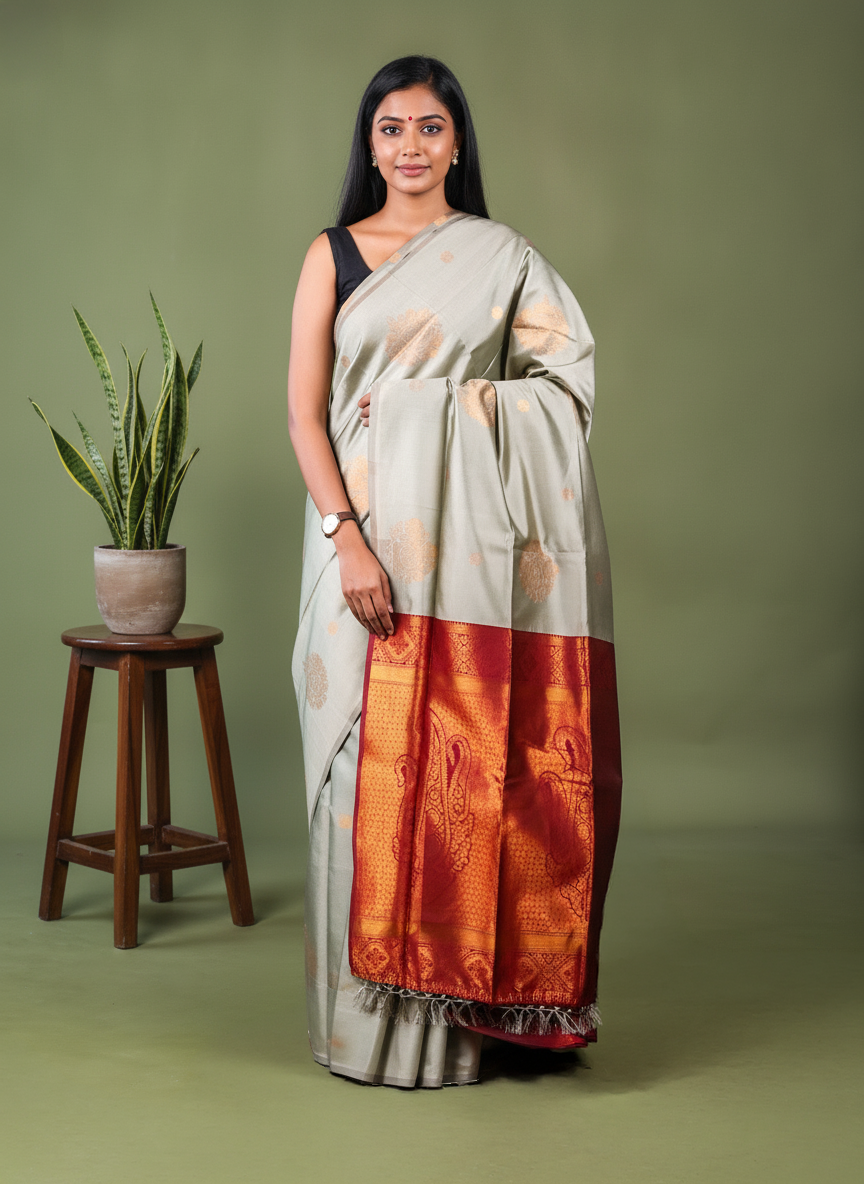 Semi Softsilk Saree - EFS22001