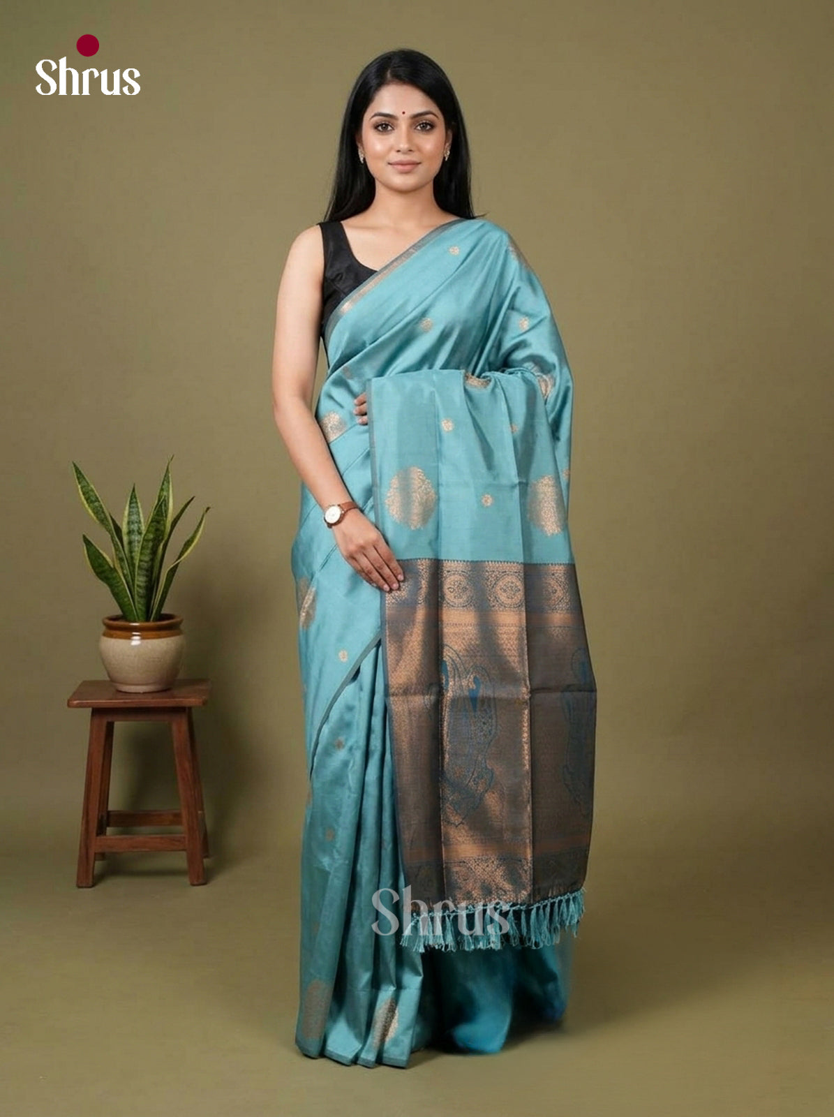 Semi Softsilk Saree - EFS22008