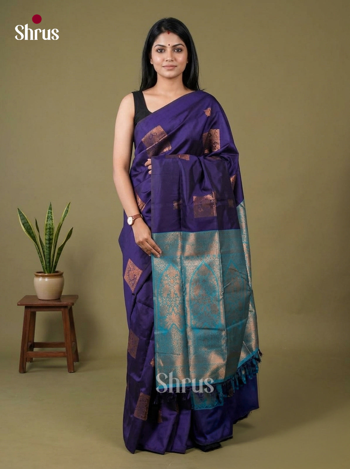 Semi Softsilk Saree - EFS22015
