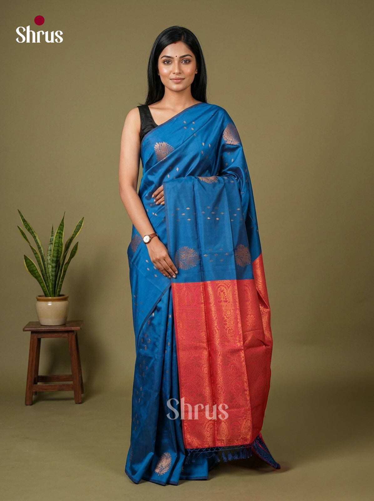 Semi Softsilk Saree - EFS22018