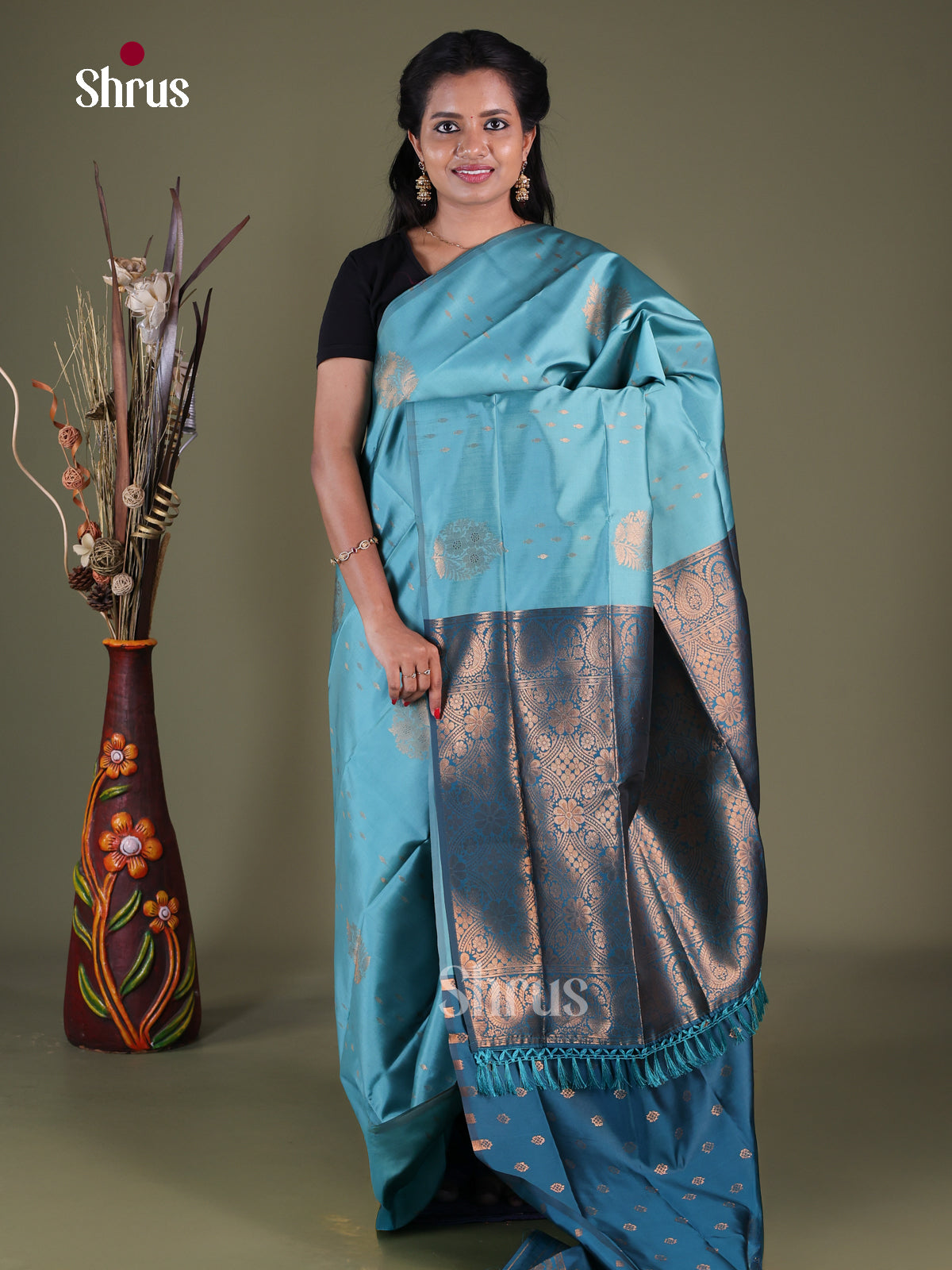 Semi Softsilk Saree - EFS22023